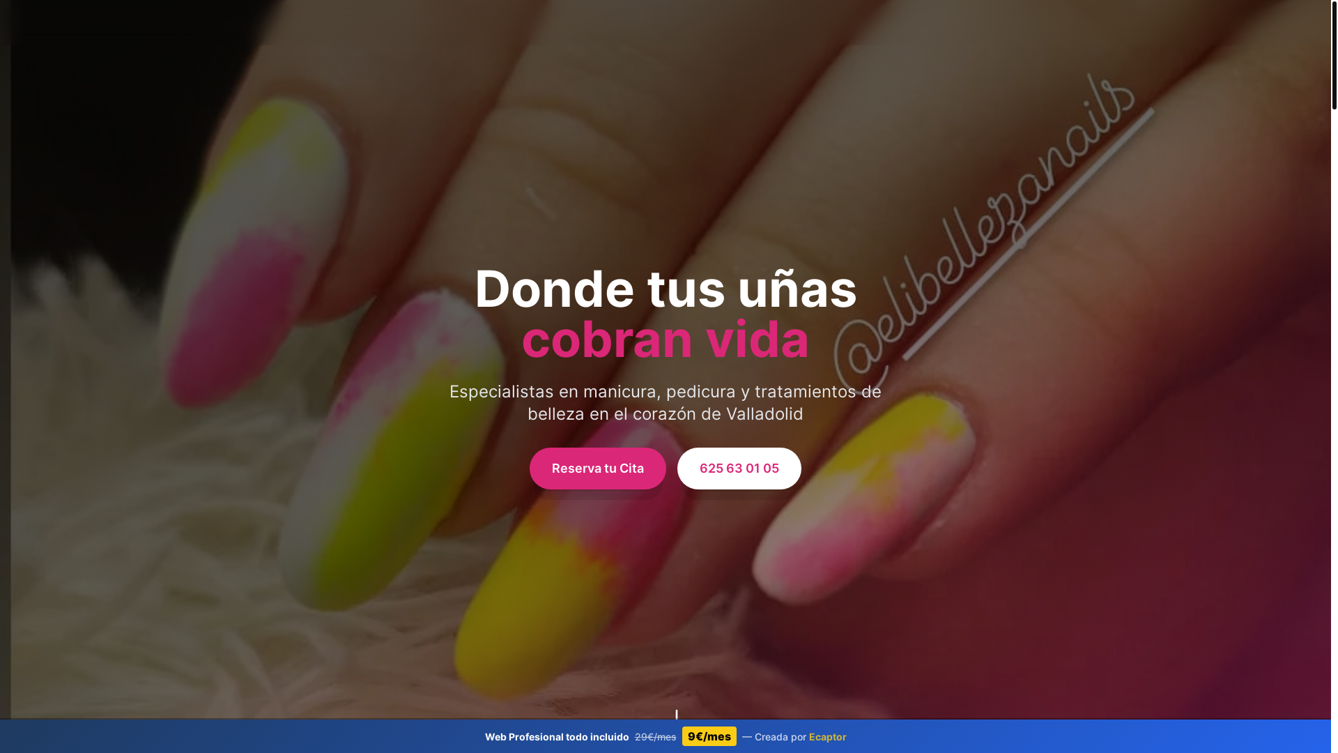 website screenshot of https://e-nails.pages.dev/