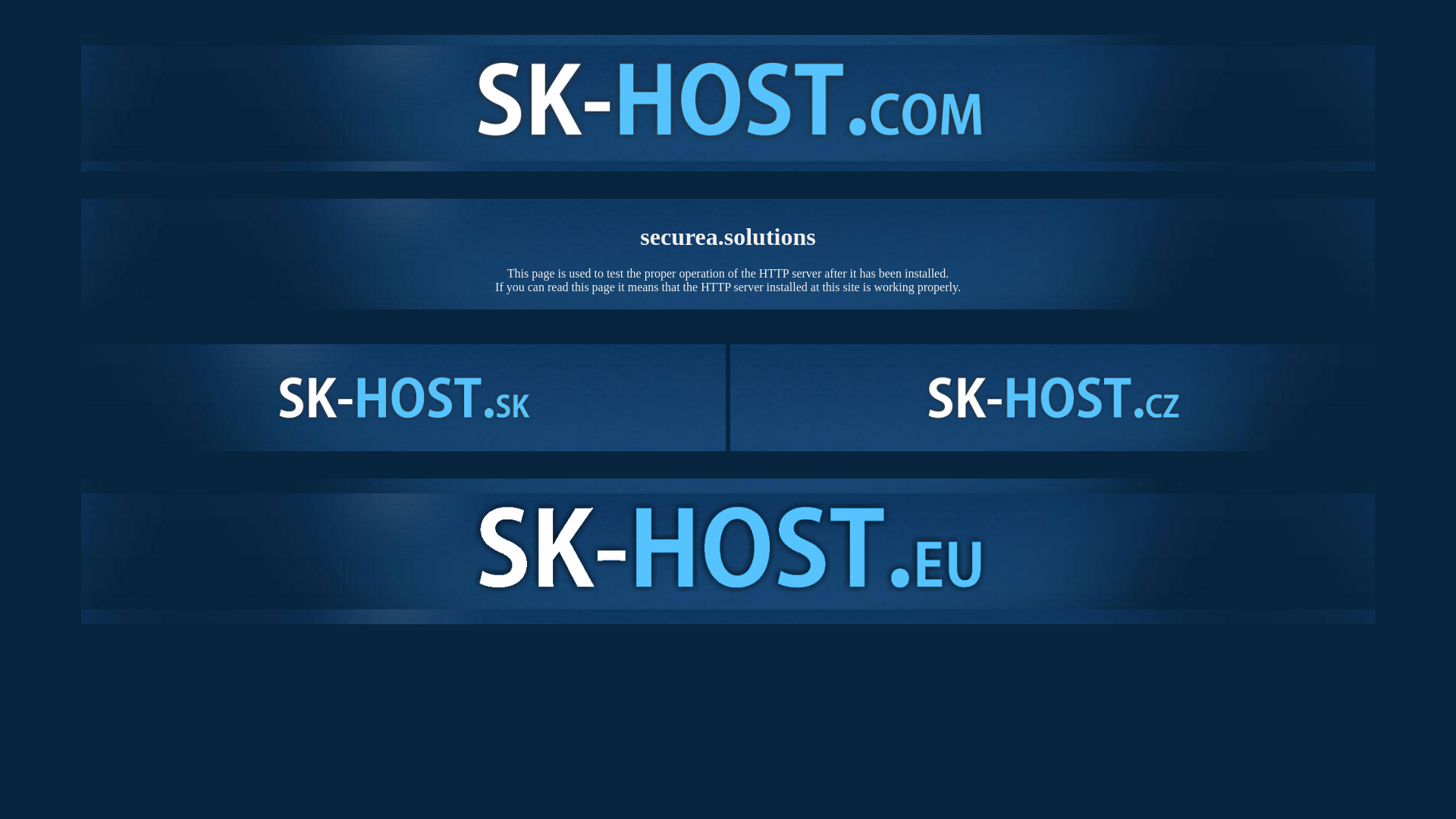website screenshot of https://securea.solutions/