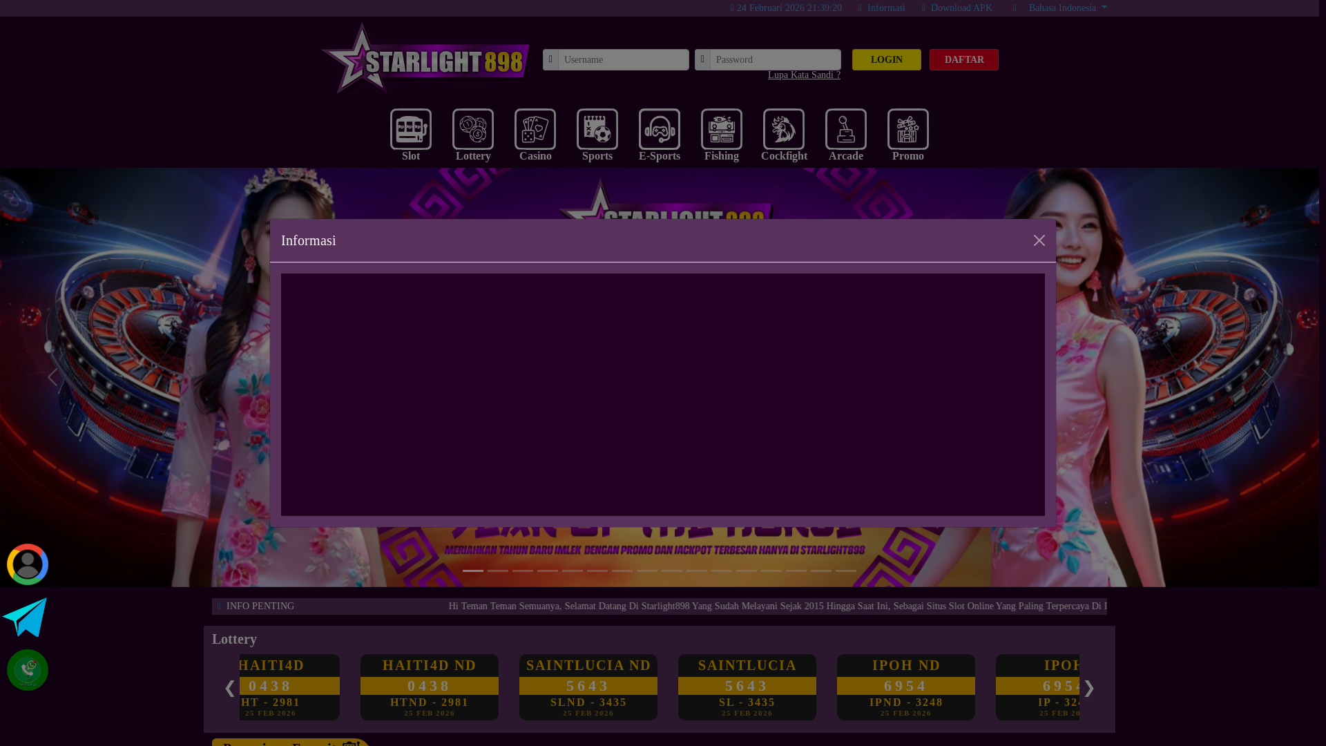 website screenshot of https://starlight898ads.com/