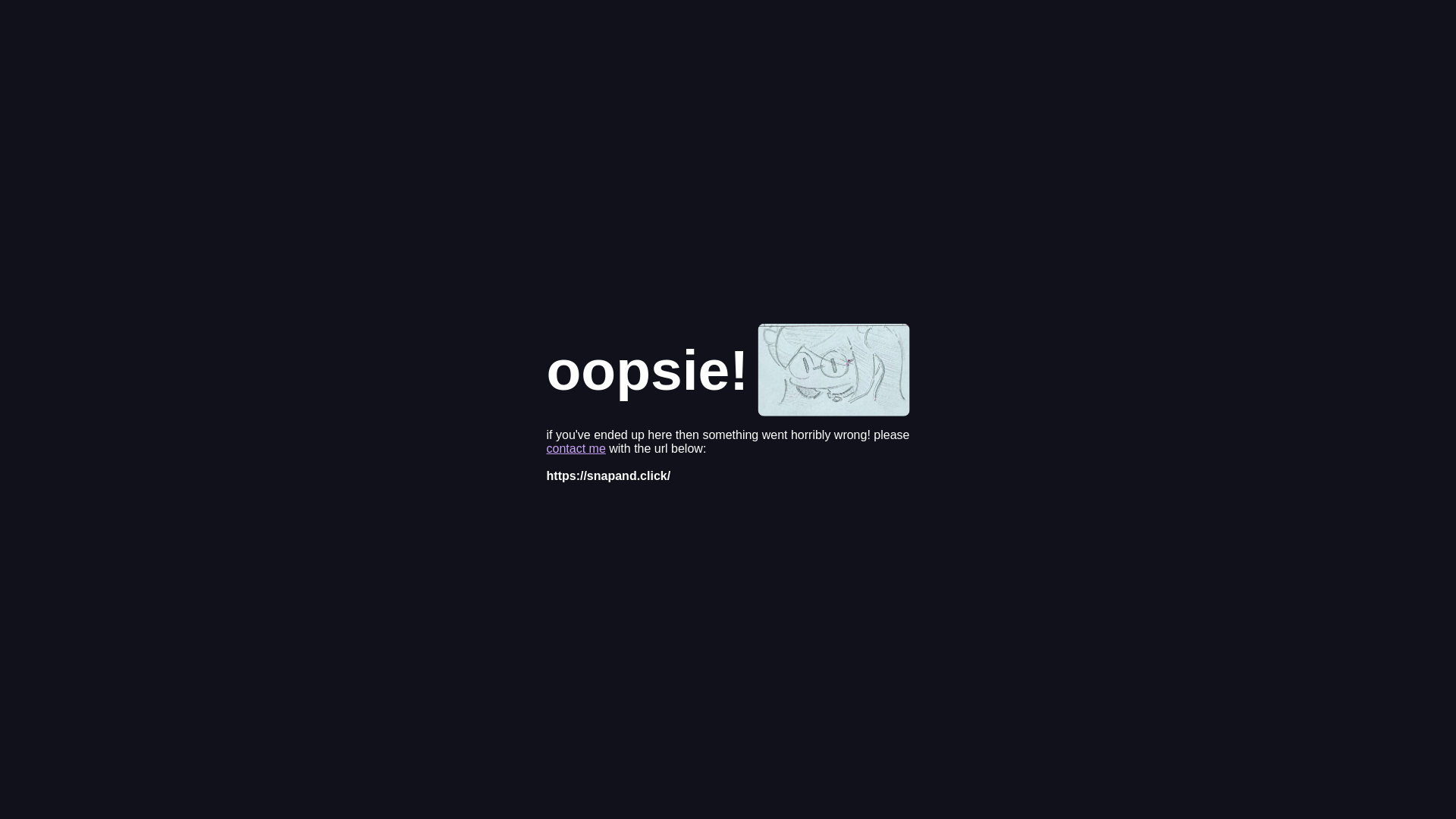 website screenshot of https://snapand.click/