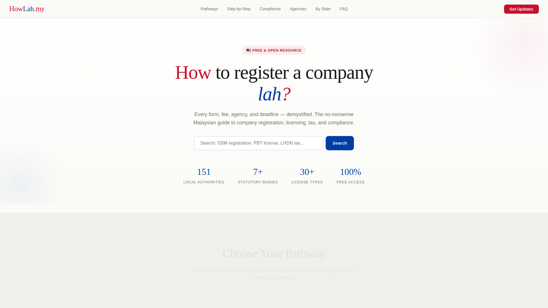 website screenshot of https://howlah.my/