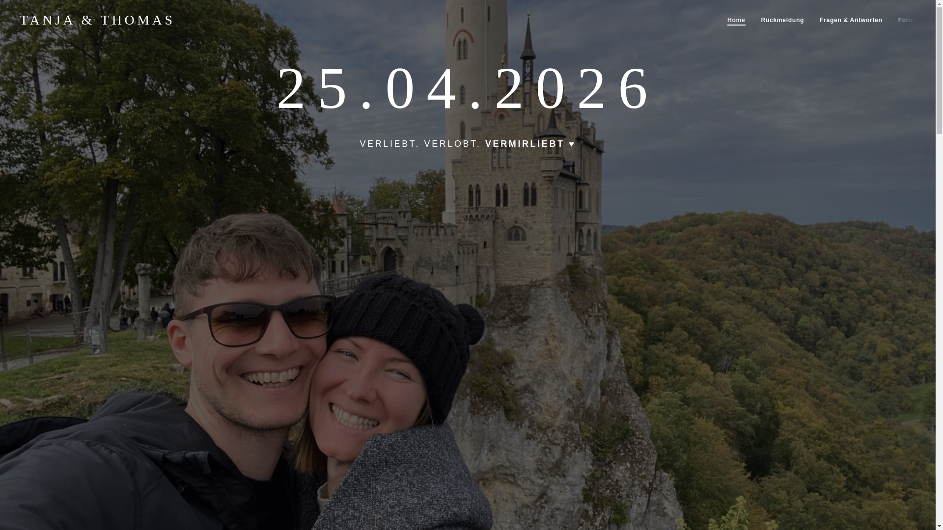 website screenshot of https://vermirliebt.de/