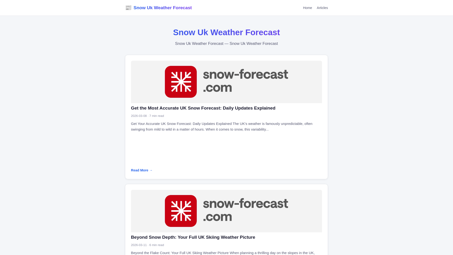 website screenshot of https://snow-uk-weather-forecast.pages.dev/