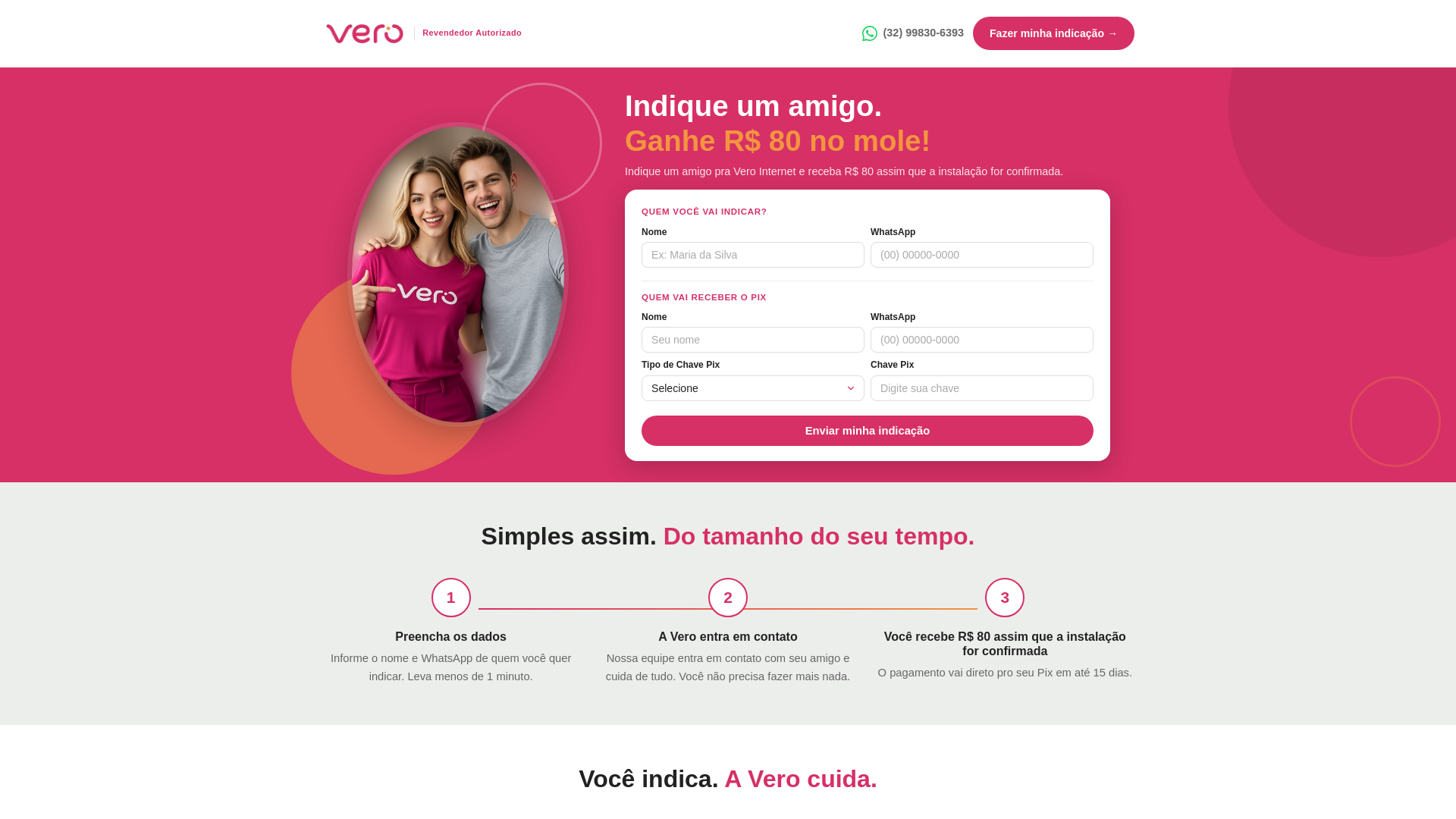 website screenshot of https://verointernet.pages.dev/