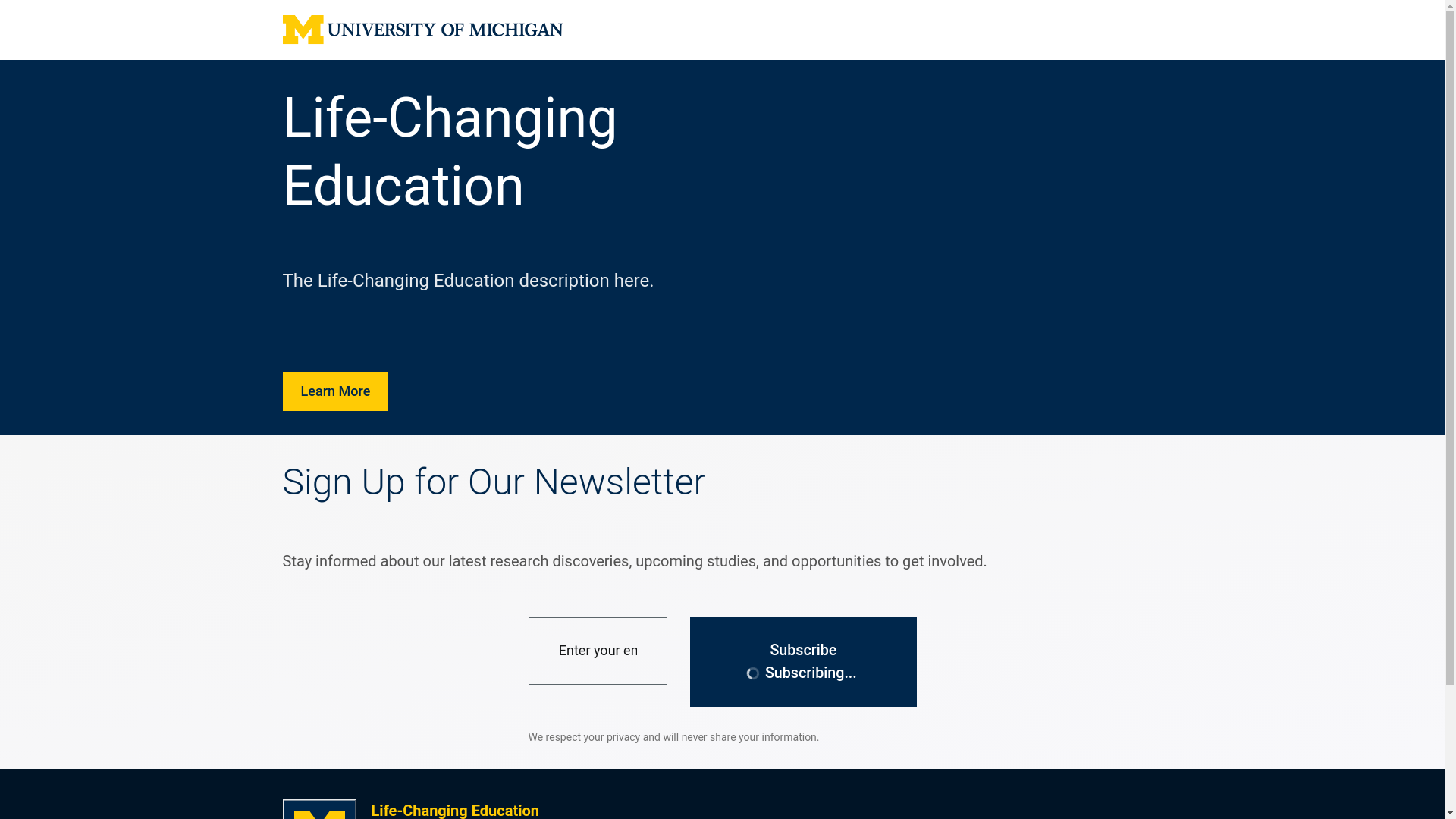 website screenshot of https://creative-led-landing.pages.dev/