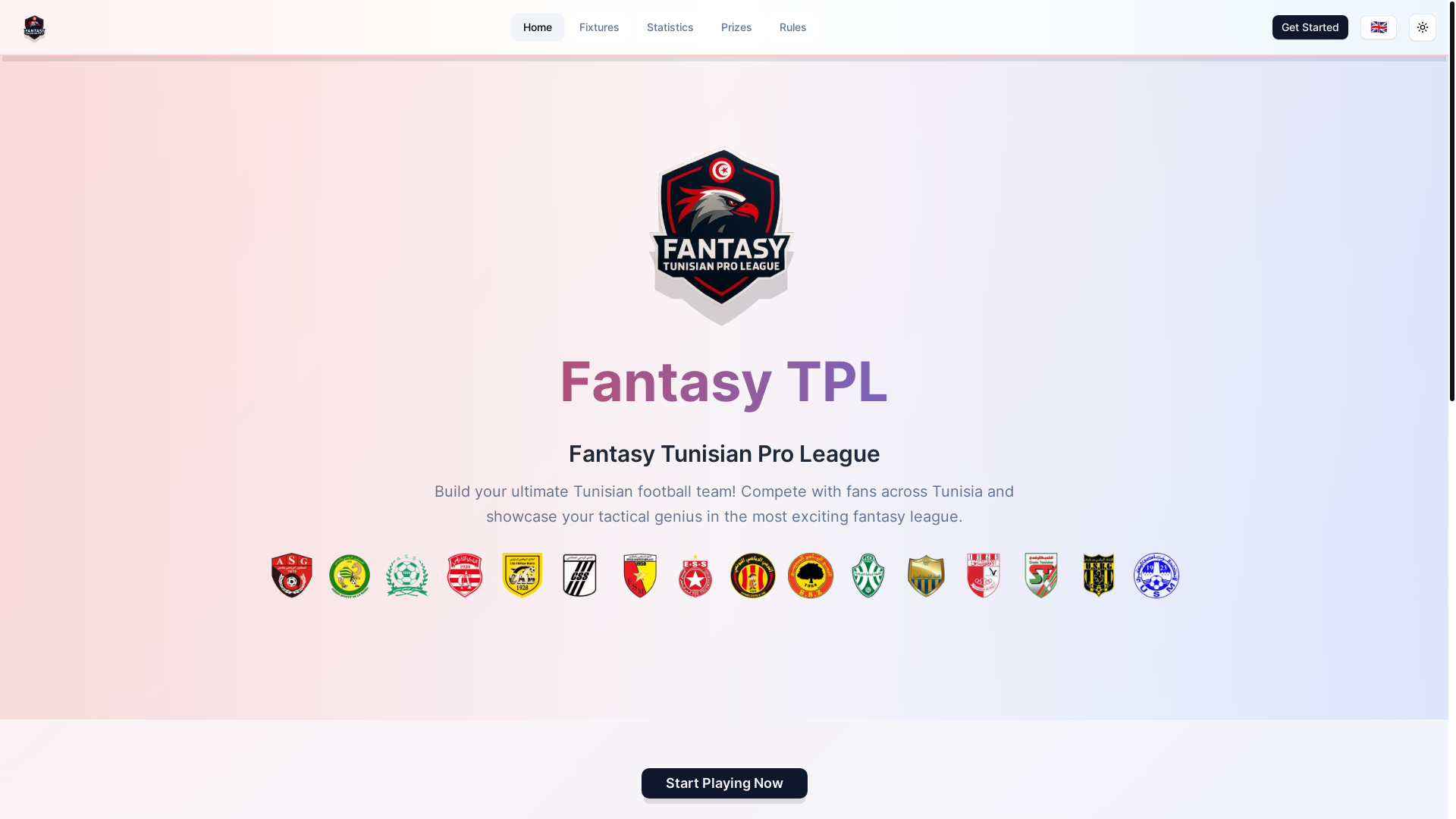 website screenshot of https://fantasytpl.pages.dev/