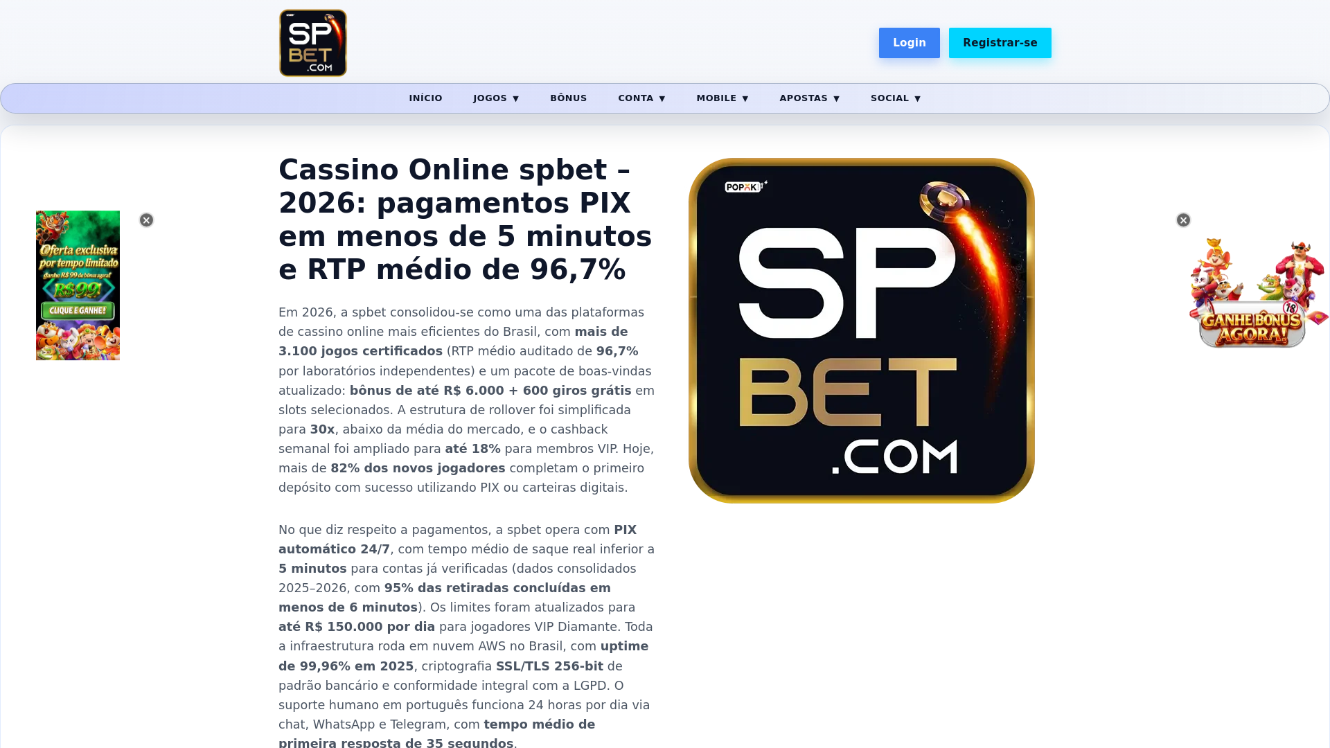 website screenshot of https://spbeta2.com