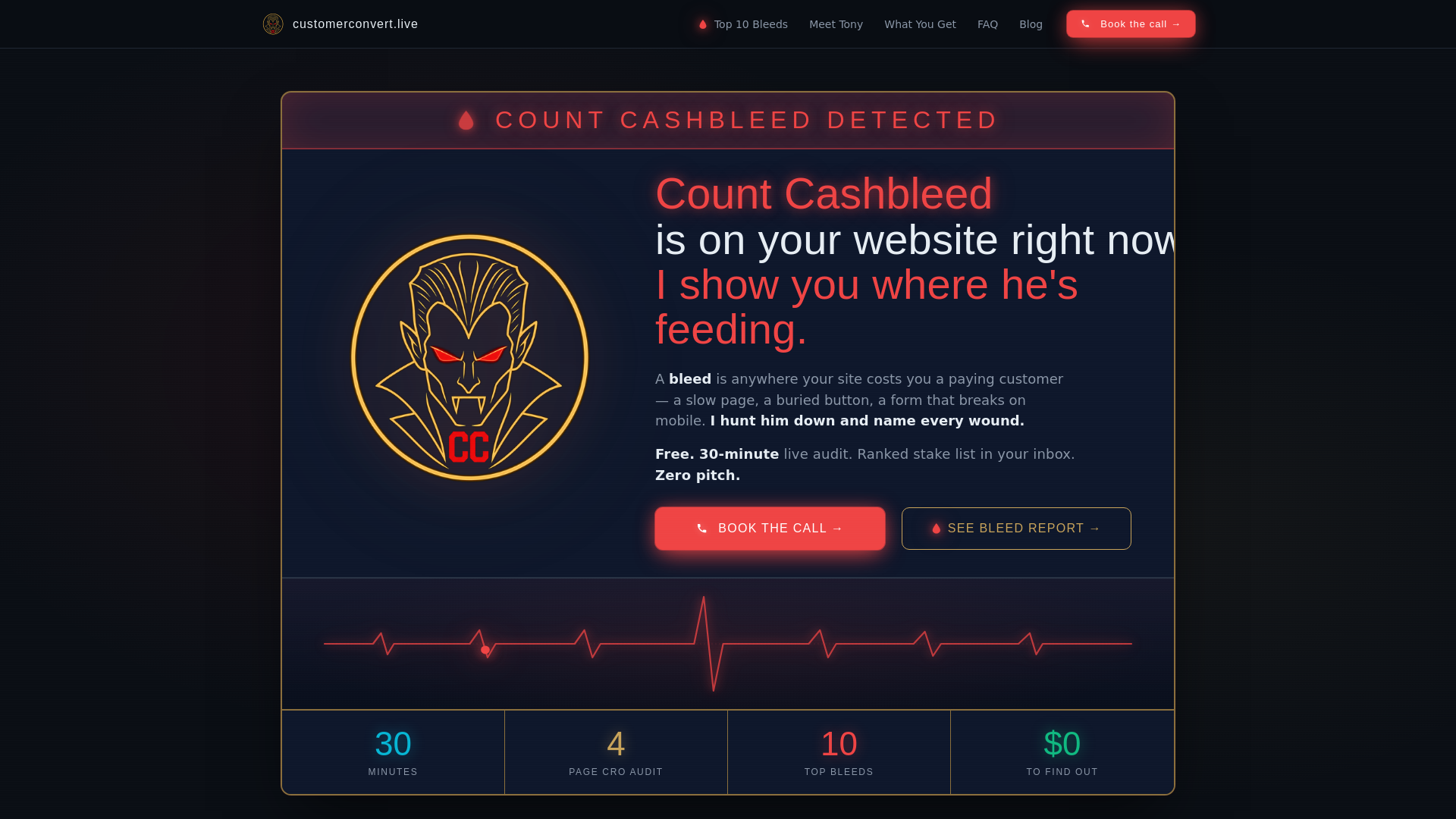 website screenshot of https://customerconvertpro.pages.dev/
