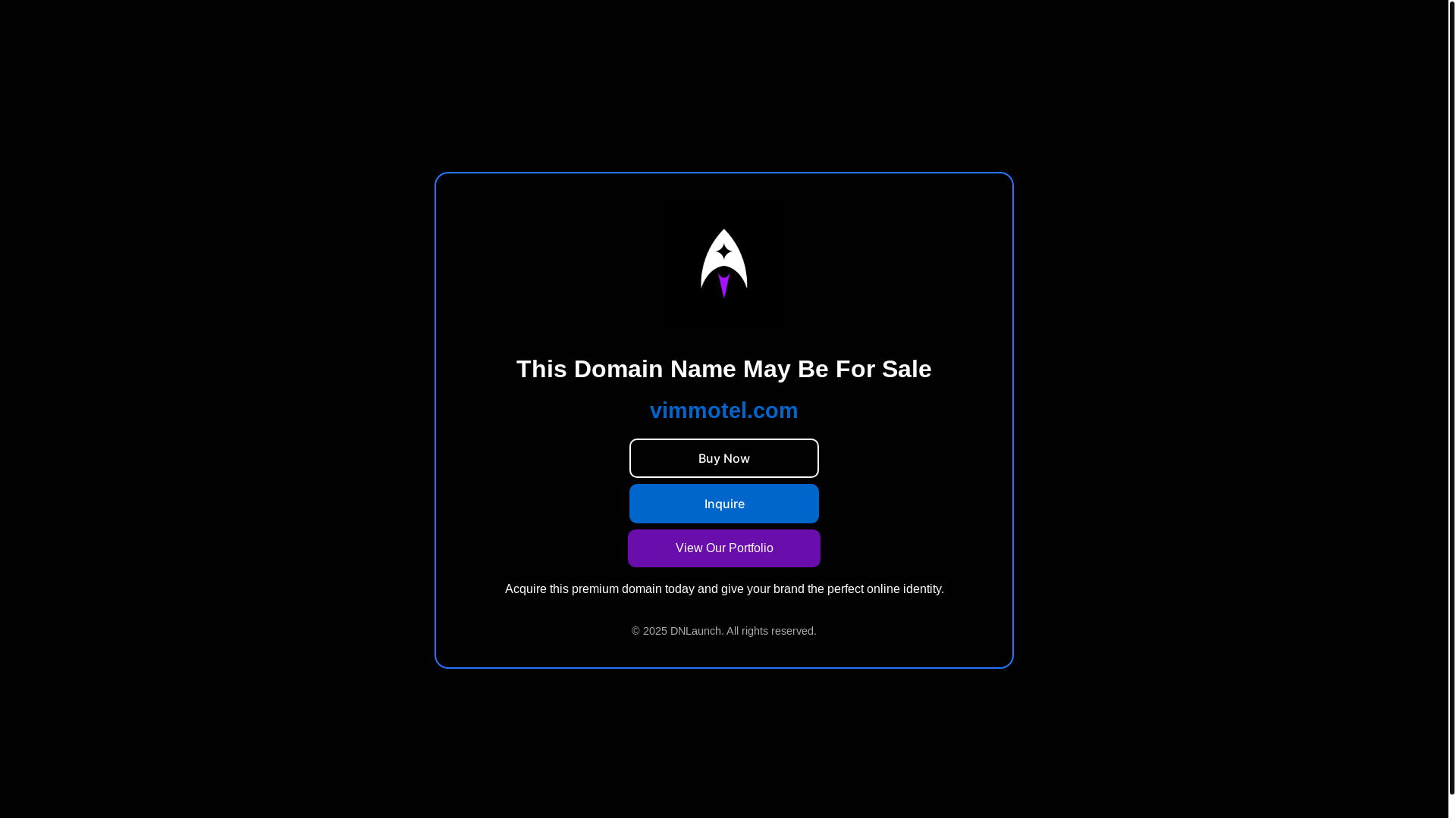 website screenshot of https://vimmotel.com/