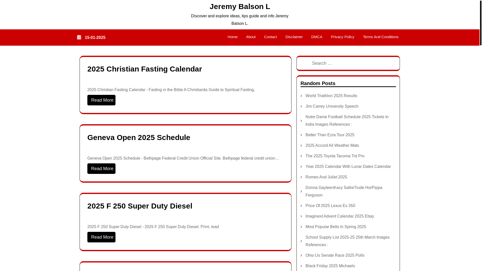 website screenshot of https://jeremybalsonl.pages.dev/