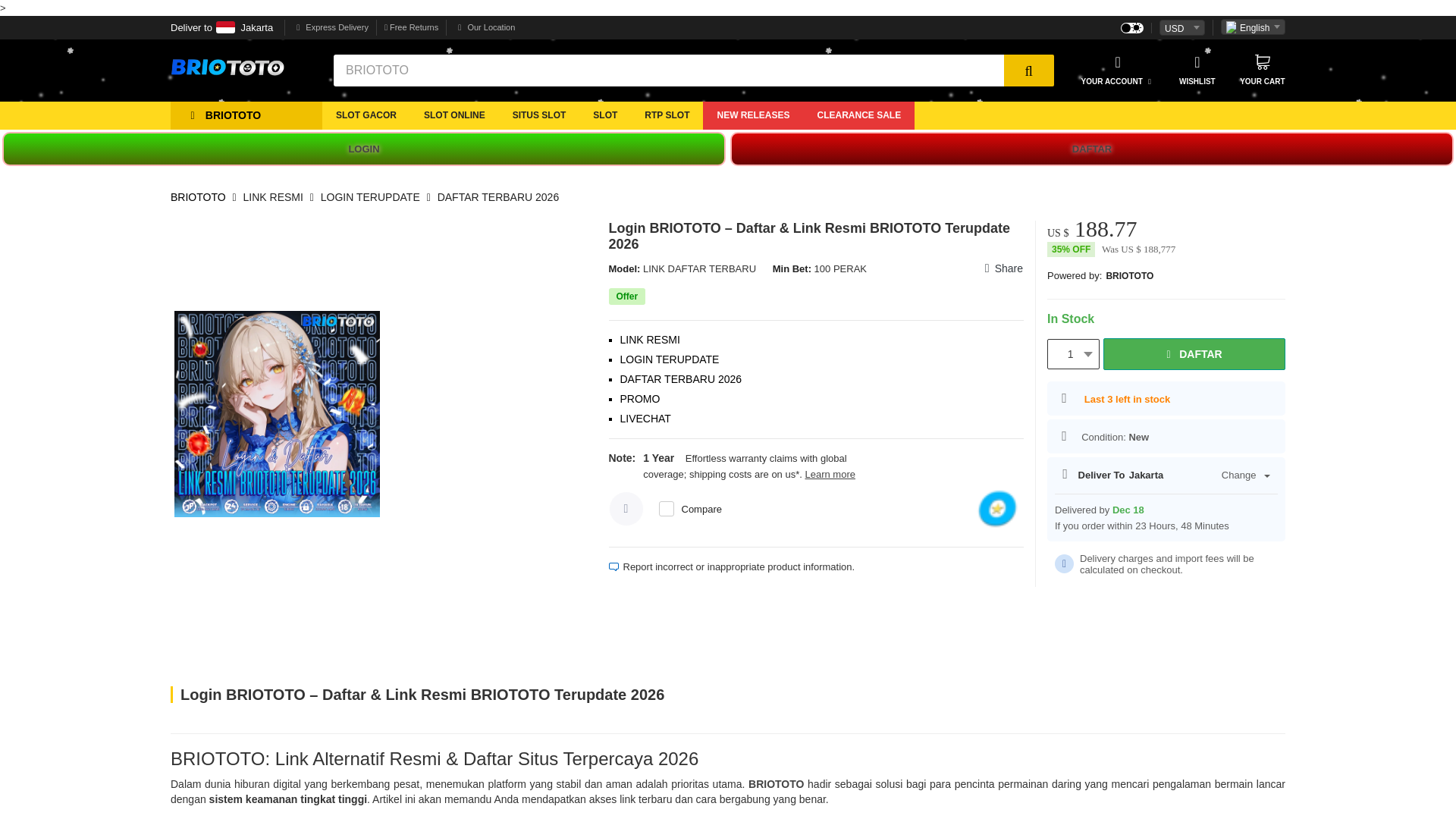 website screenshot of https://briototo-insta.pages.dev/