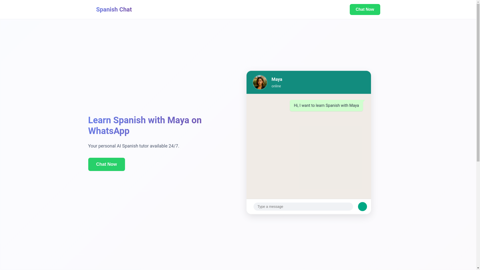 website screenshot of https://spanish-chat.pages.dev/