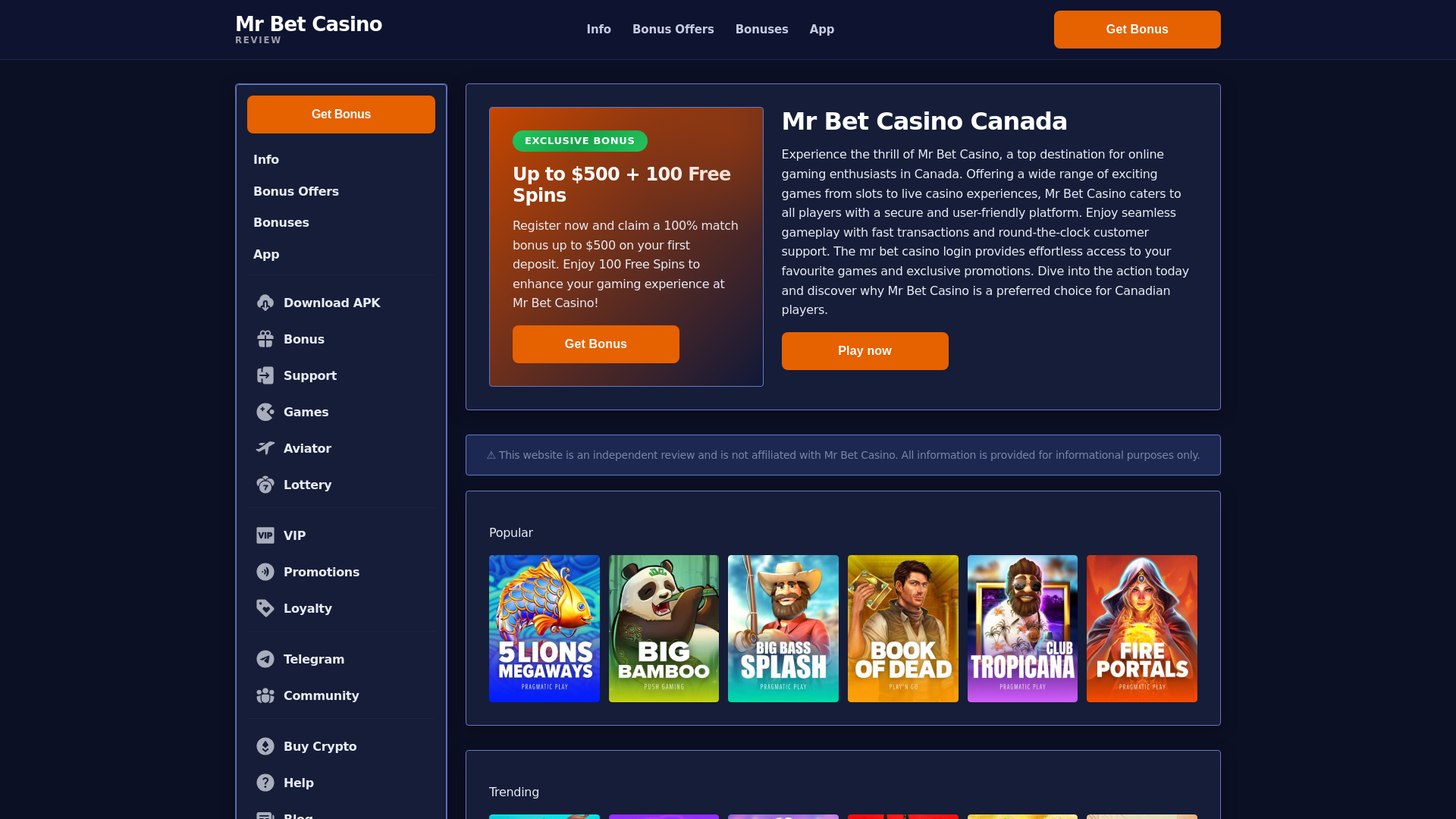 website screenshot of https://mrbetcasino-canada-com.pages.dev/