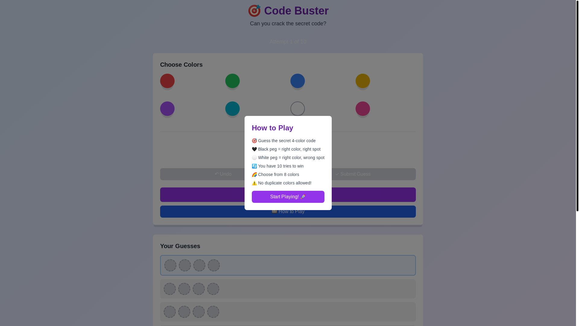 website screenshot of https://code-buster.pages.dev/
