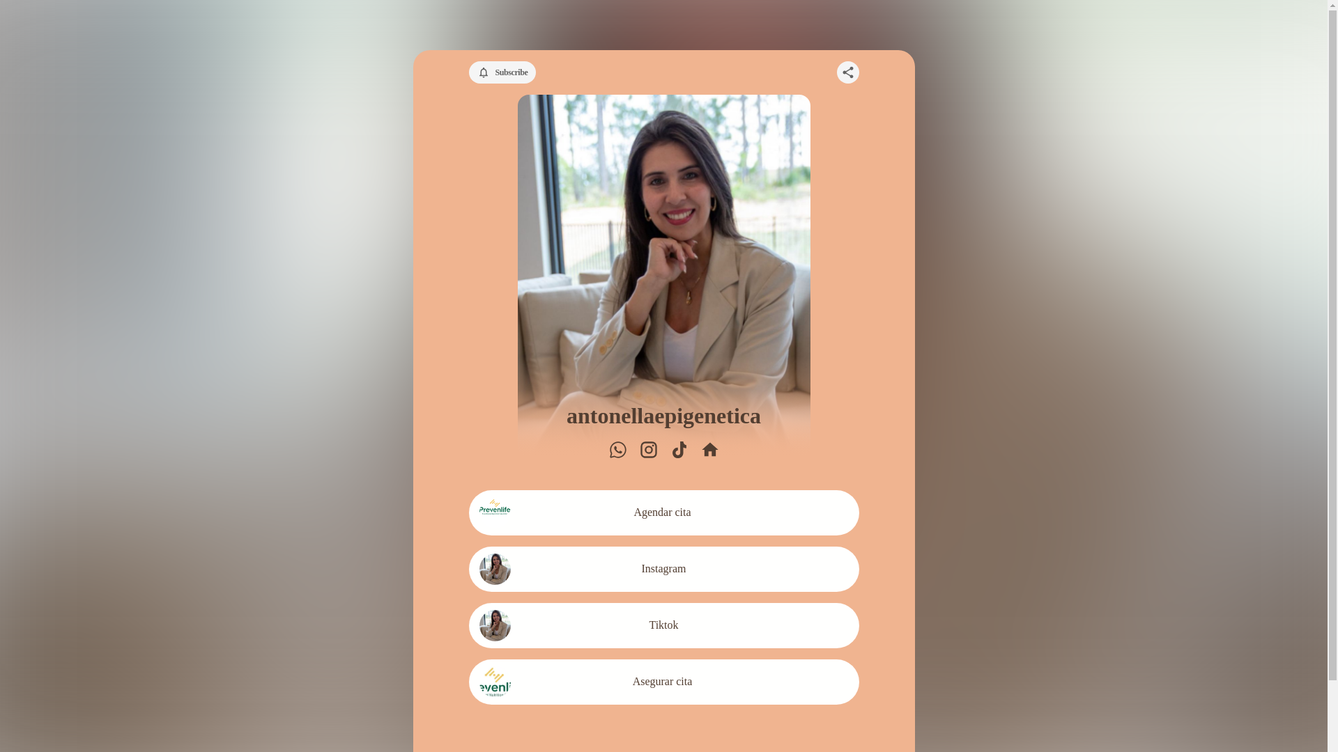 website screenshot of https://antonellaepigenetica.com/