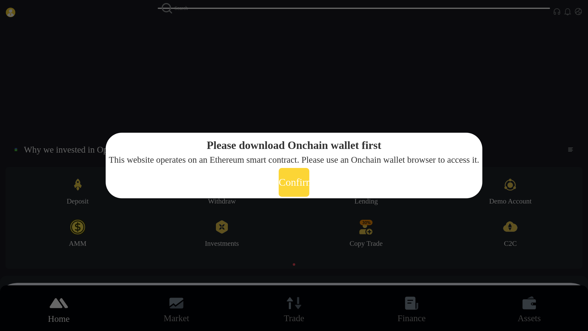 website screenshot of https://cmtamm.com/
