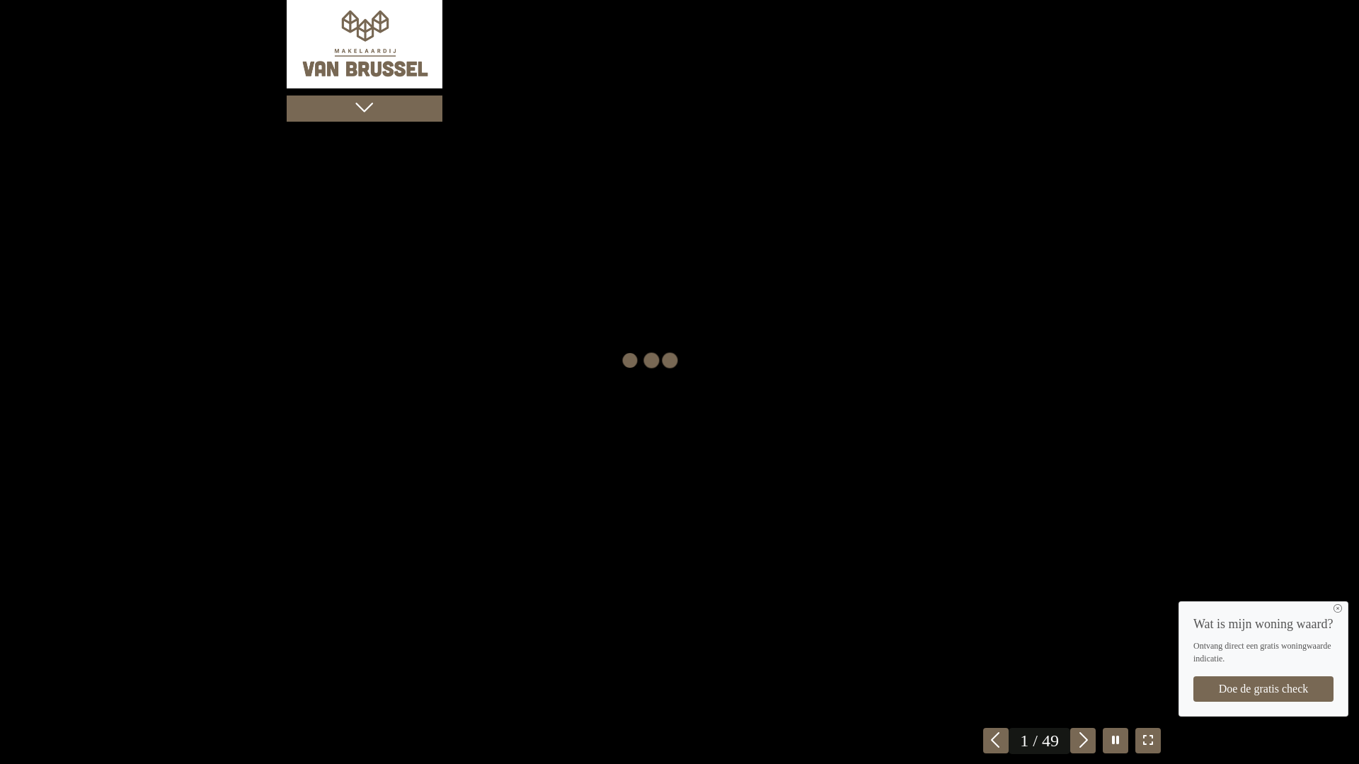 website screenshot of https://brittenruststraat19.nl/