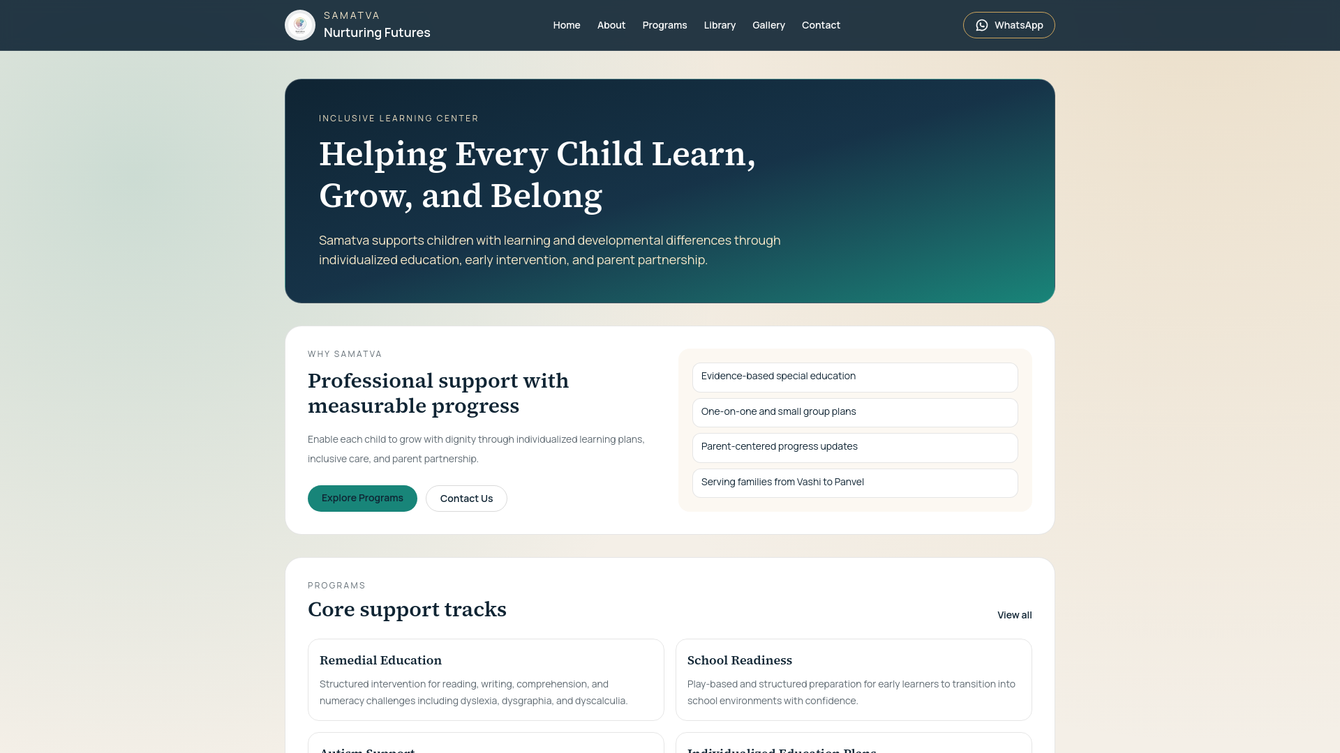 website screenshot of https://samat-website.pages.dev/