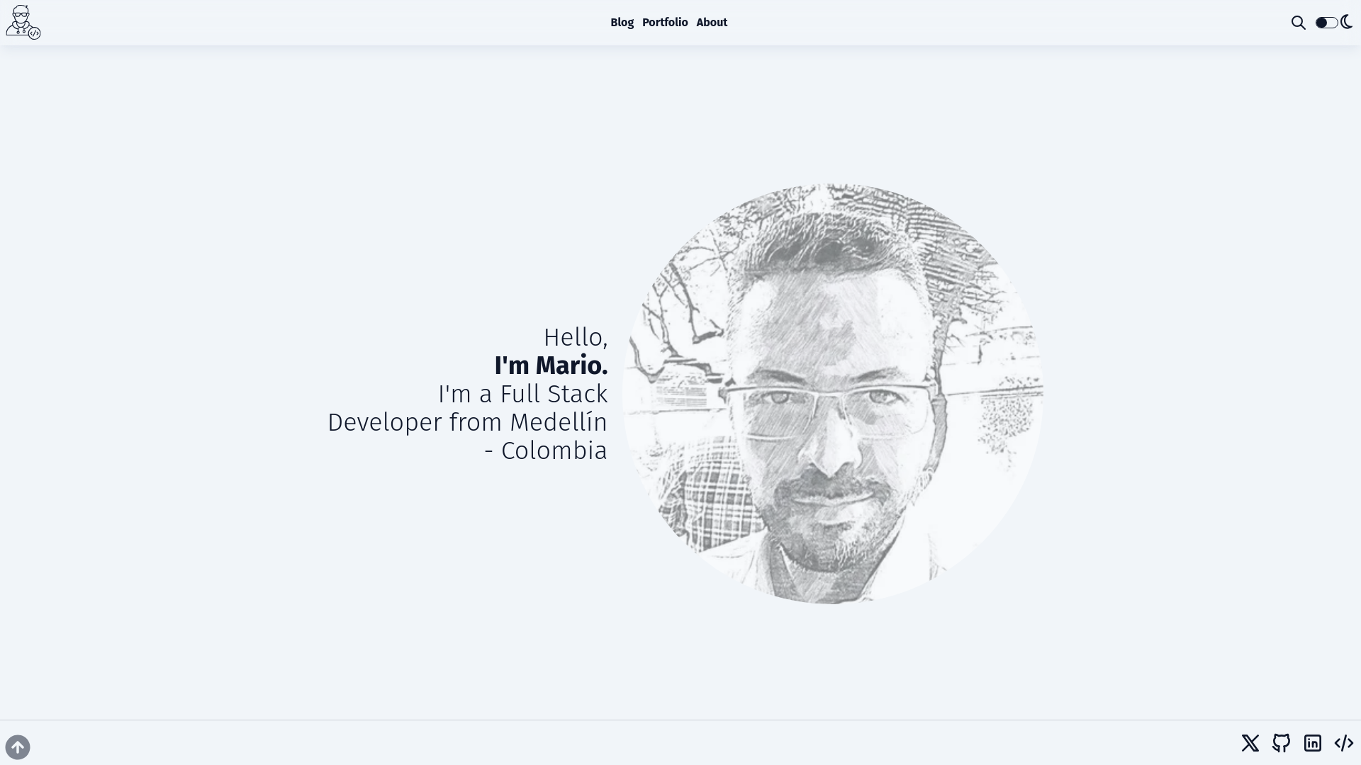 website screenshot of https://blog-site-dgn.pages.dev/