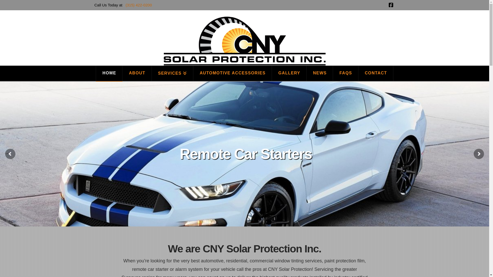 website screenshot of https://windowtintingofsyracuse.com/