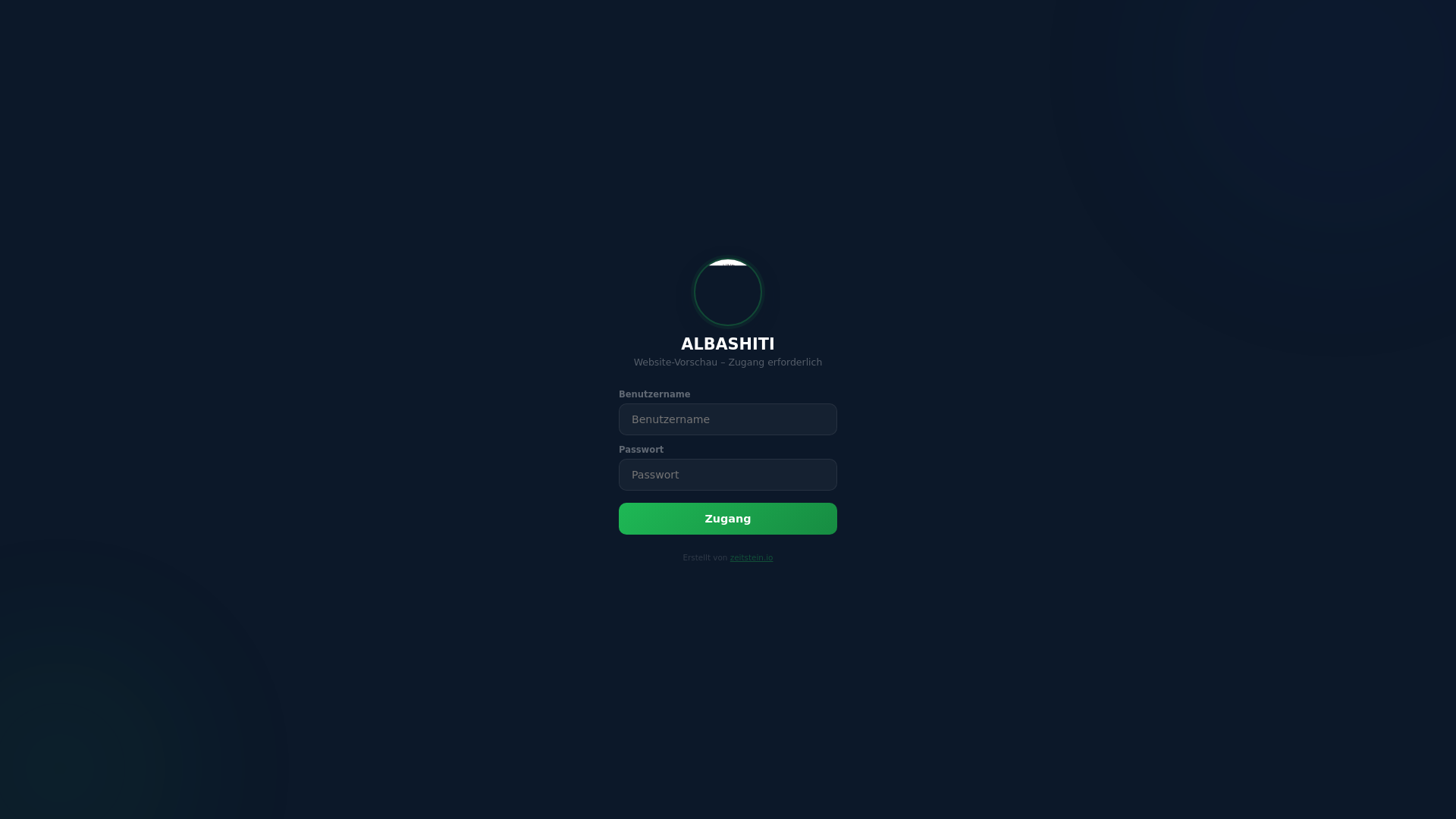 website screenshot of https://albashiti.de/