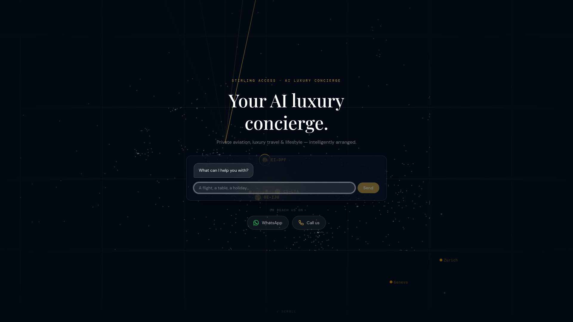 website screenshot of https://stirlingaccess.com/