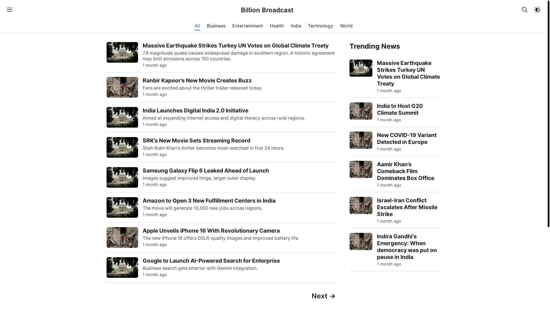 website screenshot of https://billionbroadcast.pages.dev/