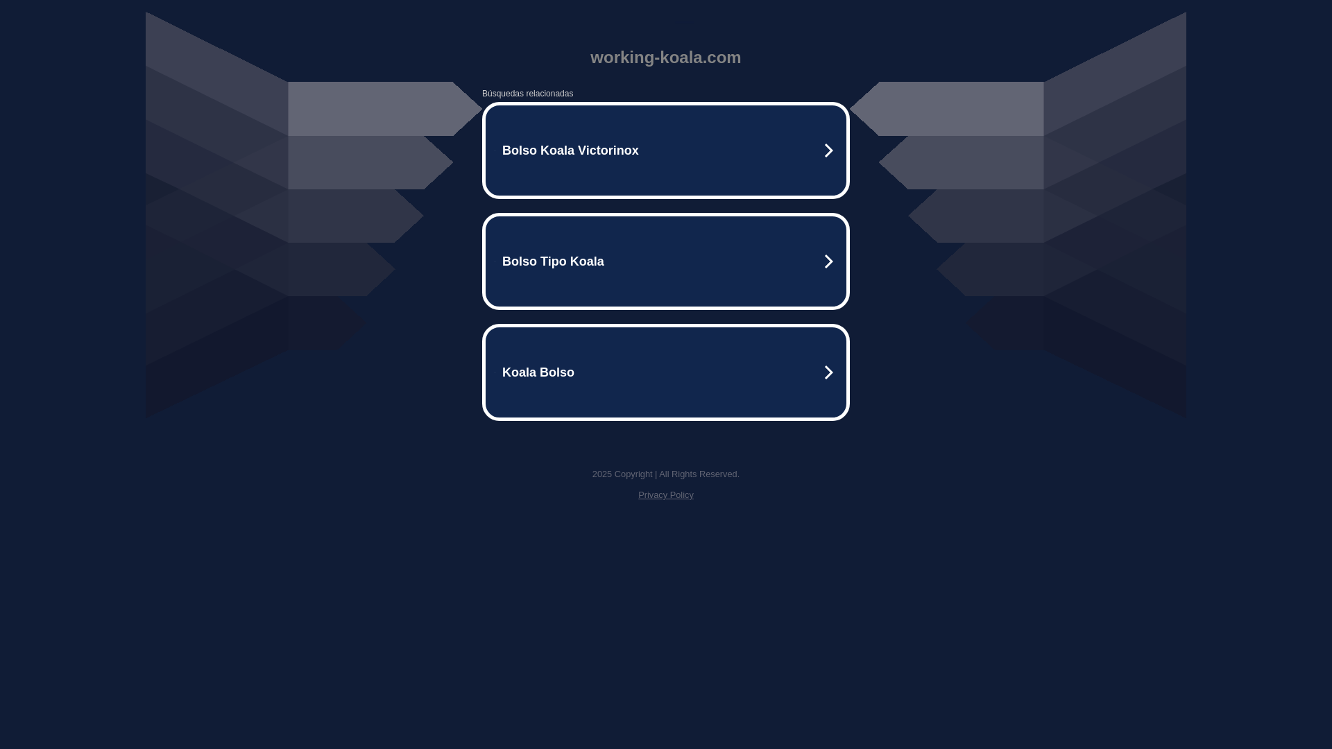 website screenshot of https://working-koala.com/