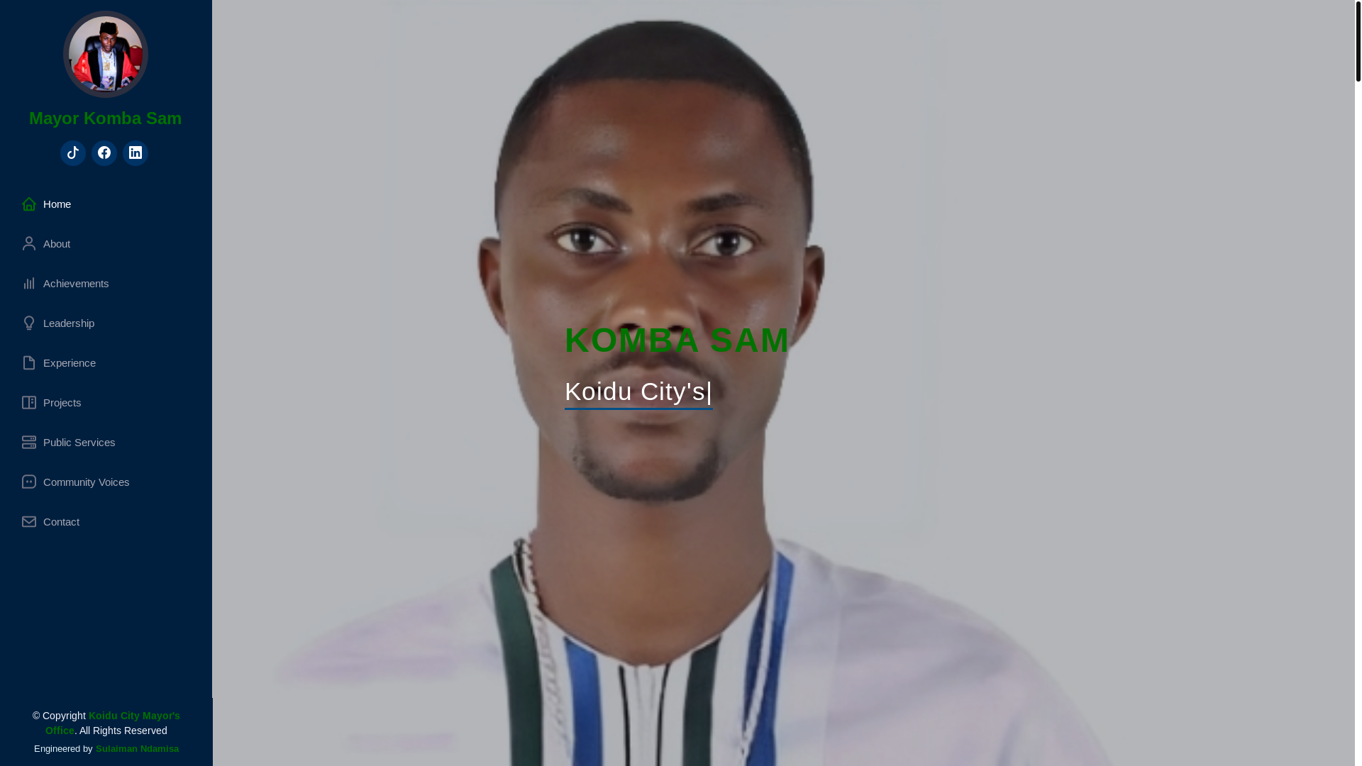 website screenshot of https://mayorkombasam.pages.dev/