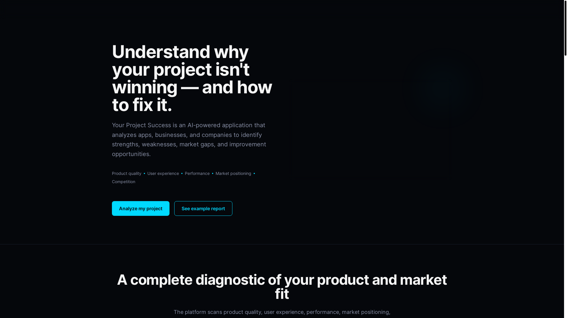 website screenshot of https://yourprojectsuccess.online/