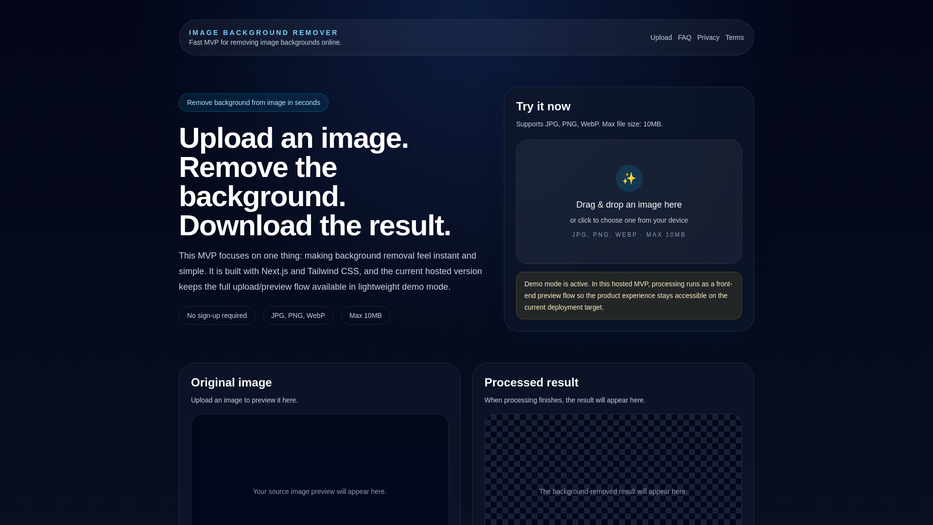 website screenshot of https://image-background-remover-7fu.pages.dev/
