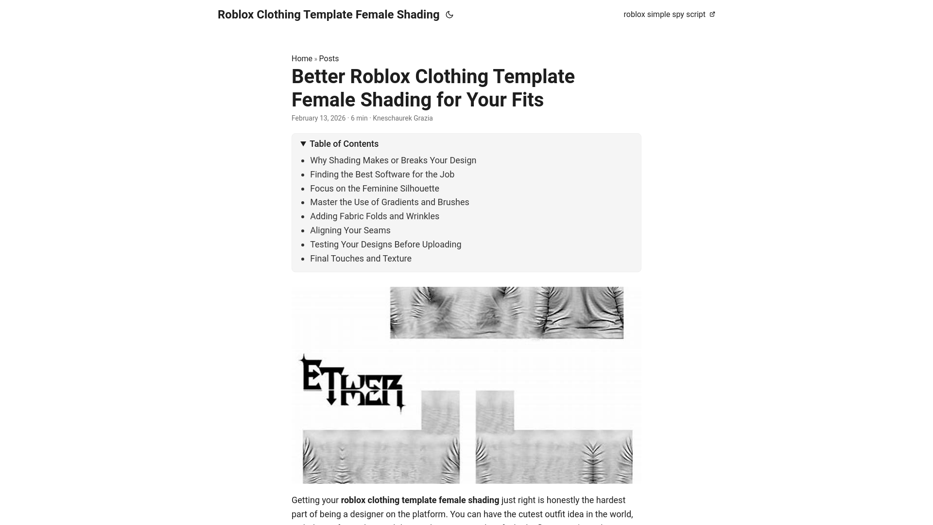 website screenshot of https://roblox-clothing-template-female-shading.pages.dev/
