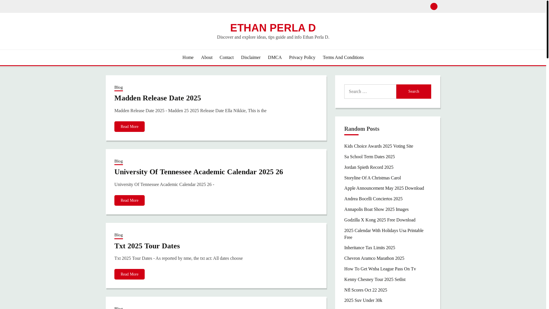 website screenshot of https://ethanperlad.pages.dev/