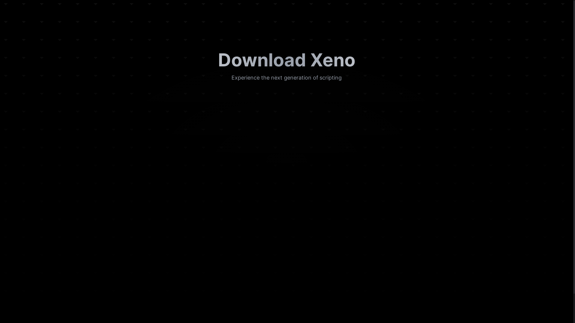 website screenshot of https://www.xeno.onl/download
