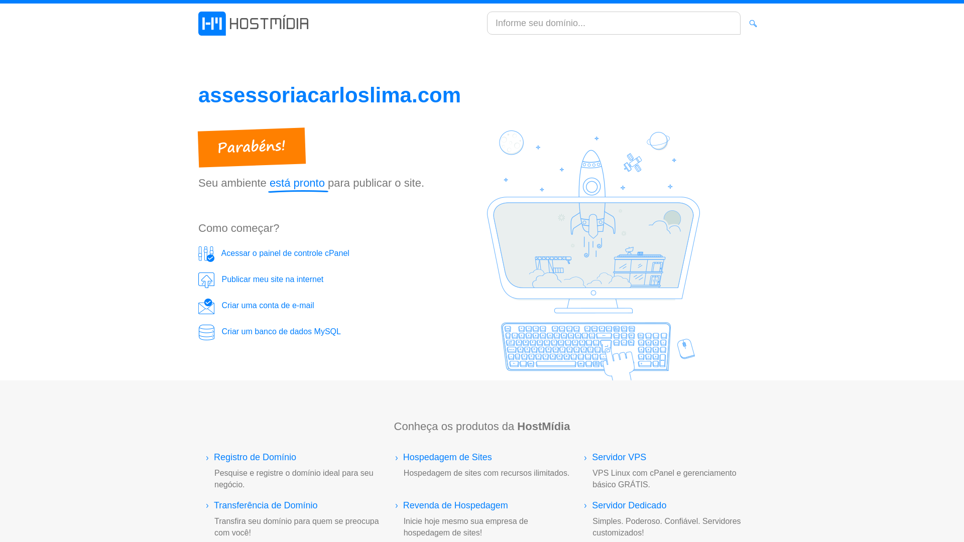 website screenshot of https://assessoriacarloslima.com/