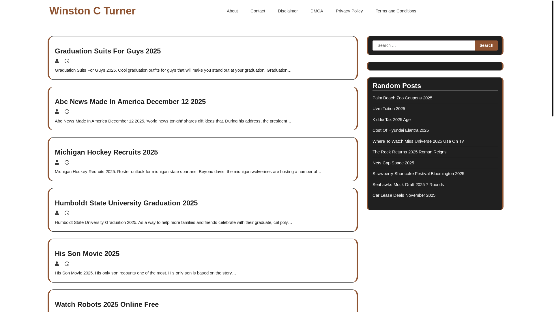 website screenshot of https://winstoncturnerz.pages.dev/