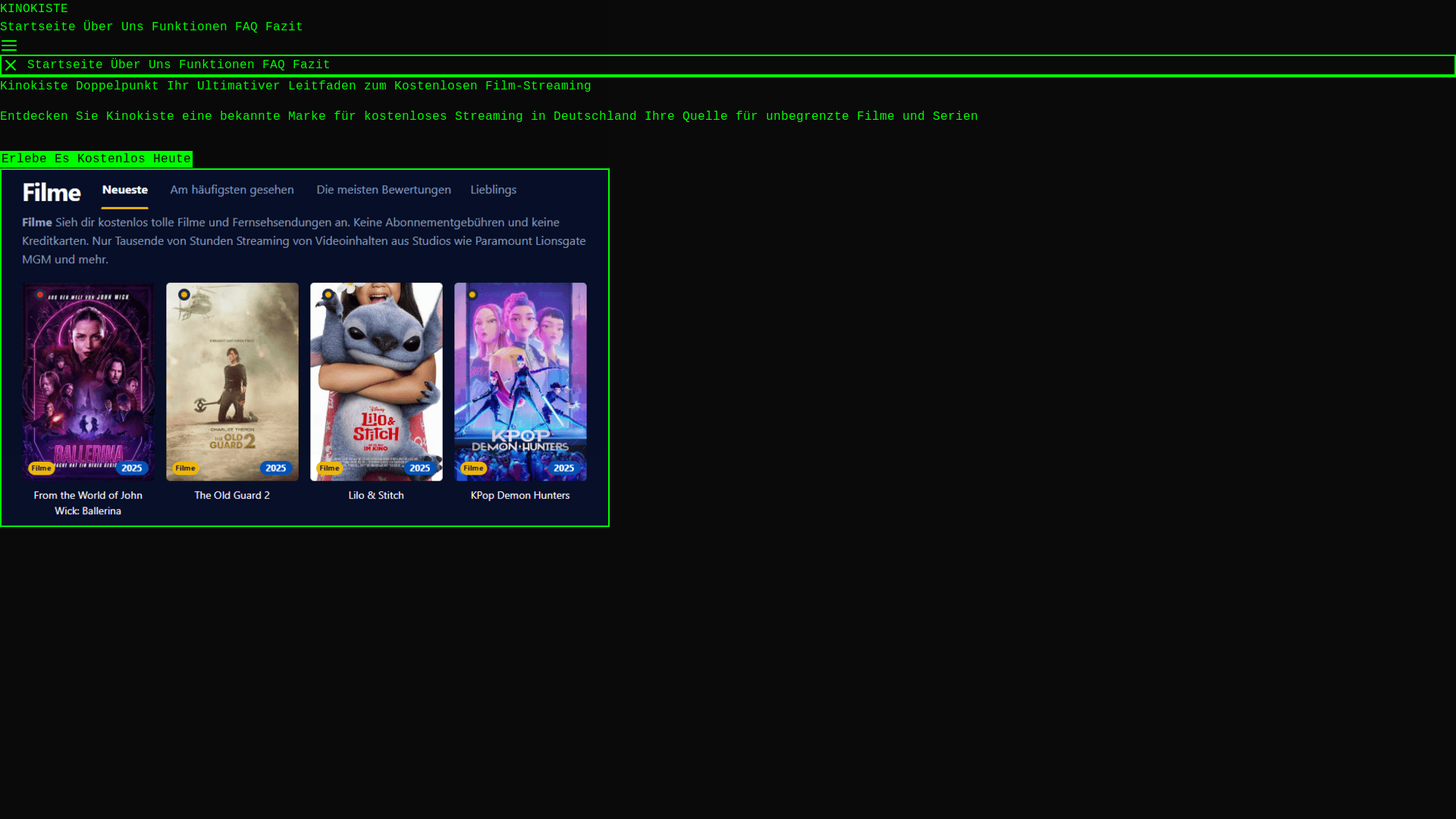 website screenshot of https://kinokiste-289y.pages.dev/