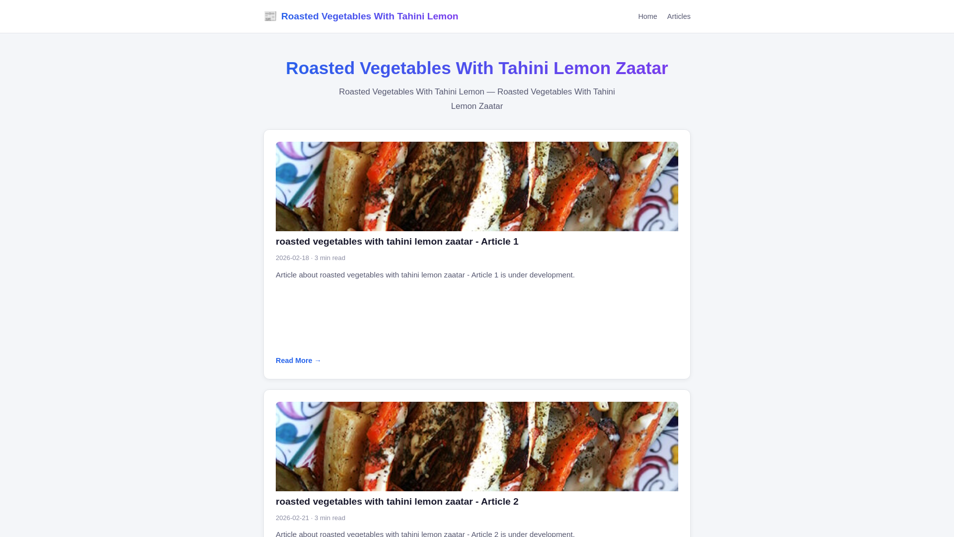website screenshot of https://roasted-vegetables-with-tahini-lemon-zaatar-0ek.pages.dev/