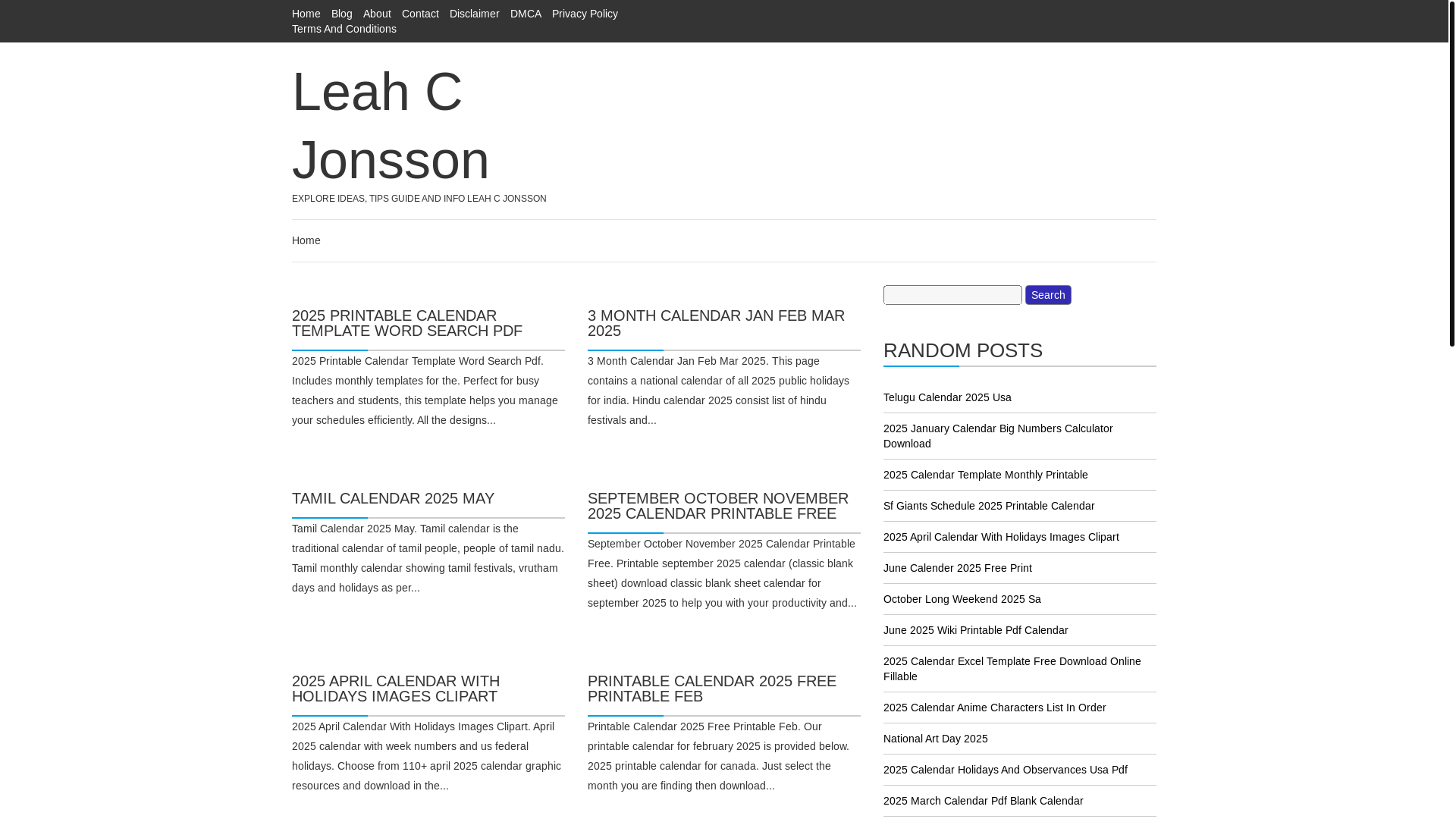 website screenshot of https://leahcjonsson.pages.dev/