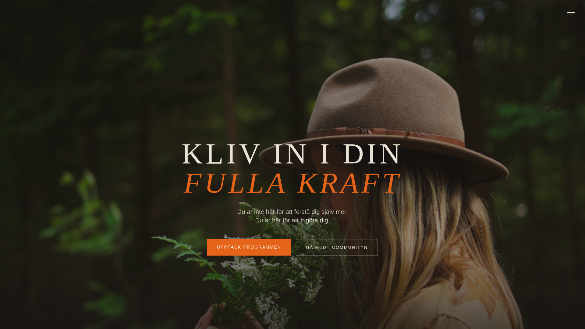 website screenshot of https://johannahallden.com/