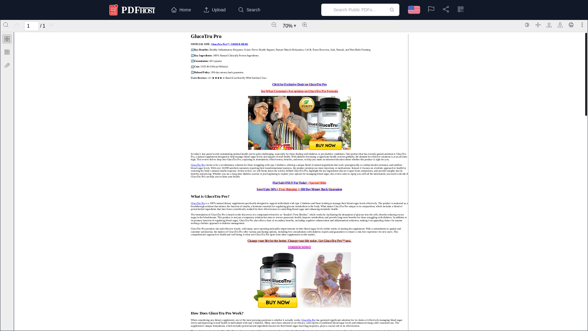 website screenshot of https://pdfhost.io/v/H3VgUbLLRe_GlucoTru_Pro__USER_Experience__Maintaining_Sugar_Levels_And_Insulin_Stability