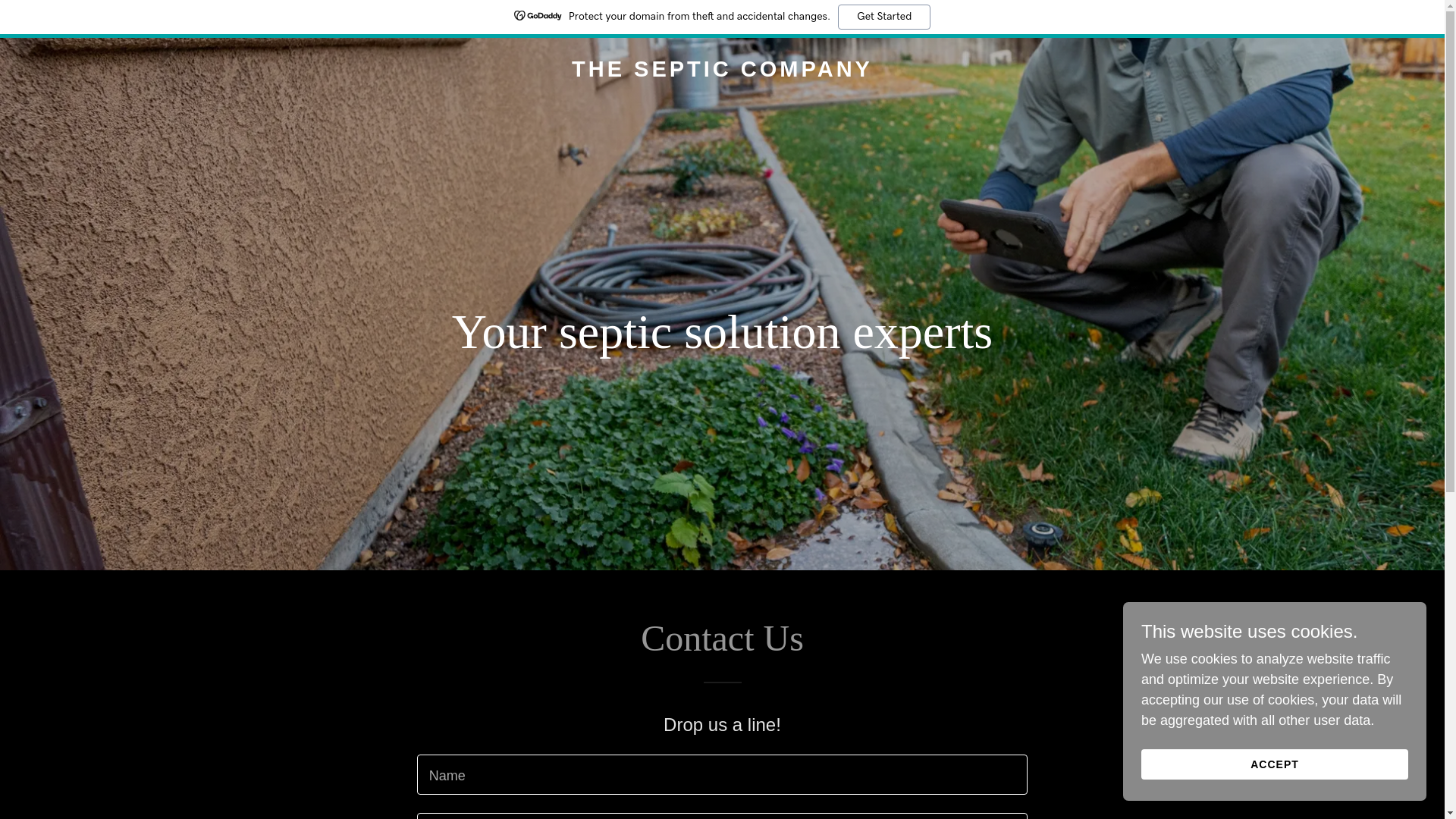 website screenshot of https://septic-texas.com/
