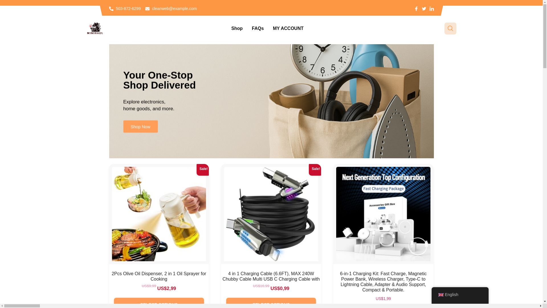 website screenshot of https://shopgateway.shop/