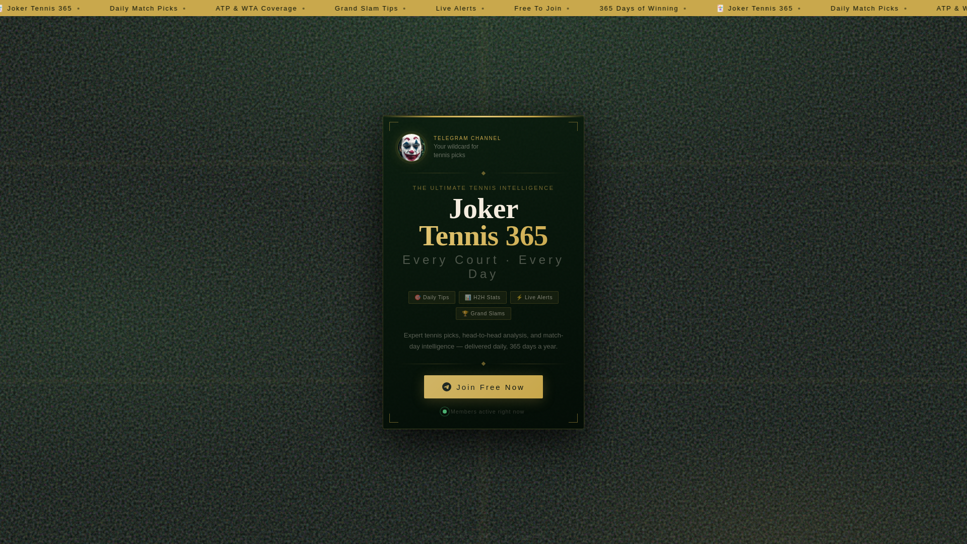 website screenshot of https://joker-tennis-365-site.pages.dev/