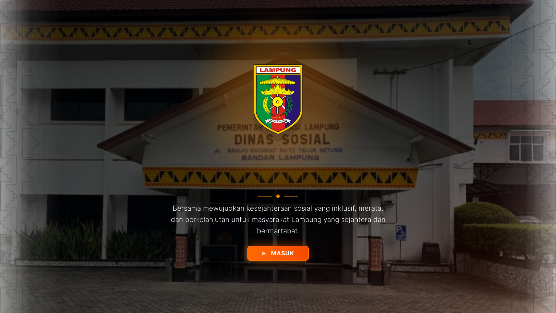 website screenshot of https://sosialink.web.id/