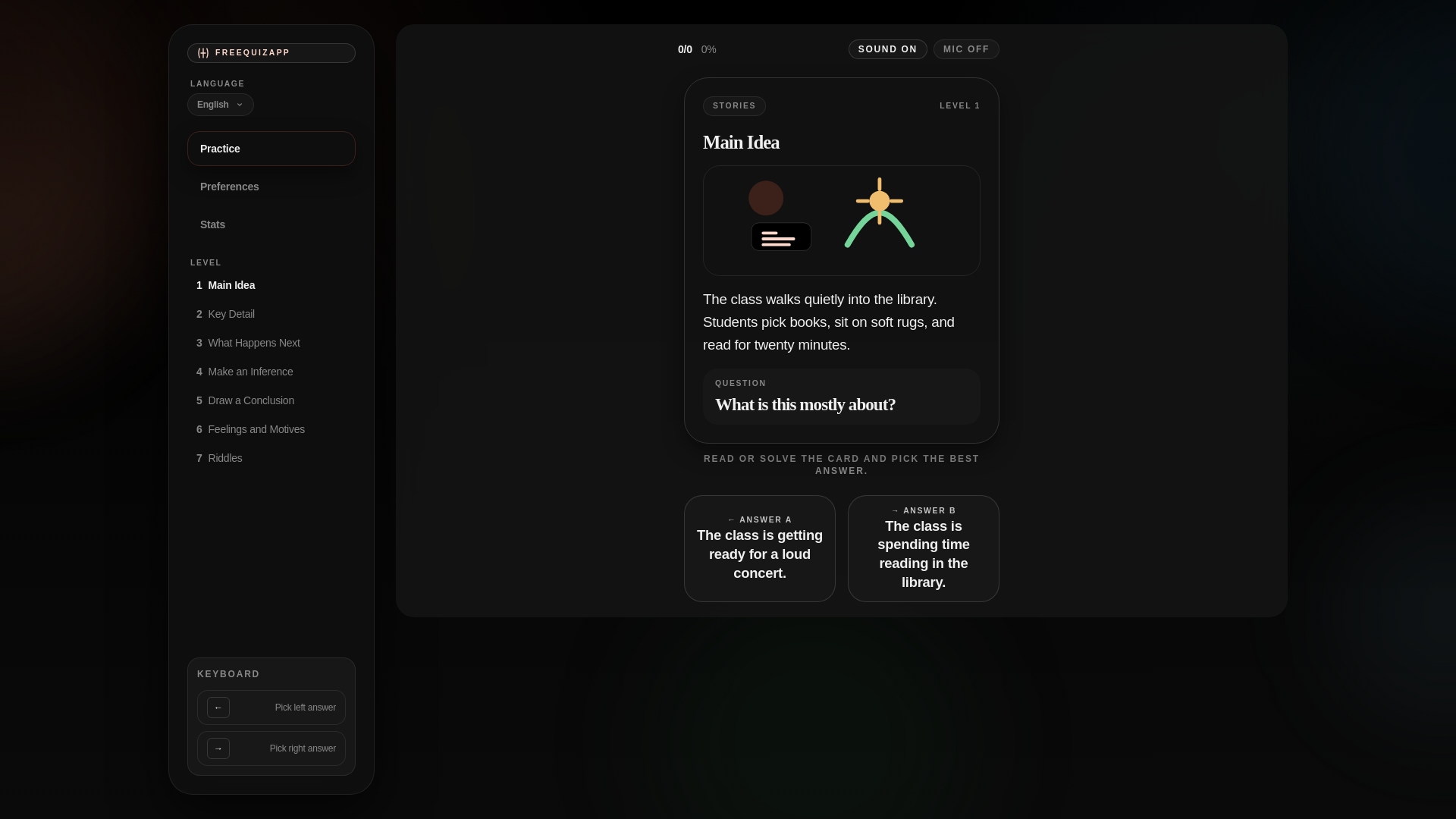 website screenshot of https://freequizapp.pages.dev/