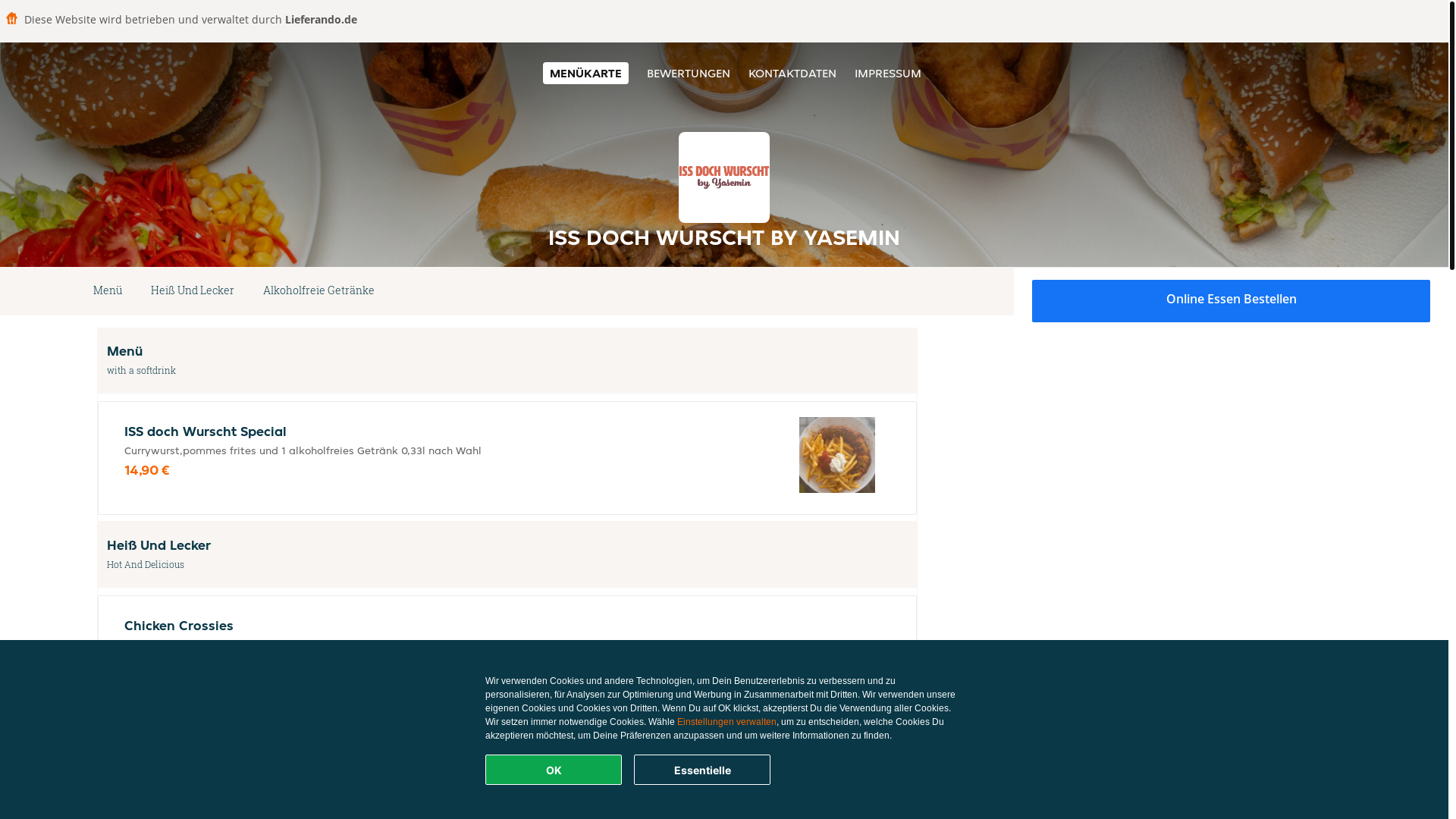 website screenshot of https://issdochwurschtbyyasemin-altotting.de/