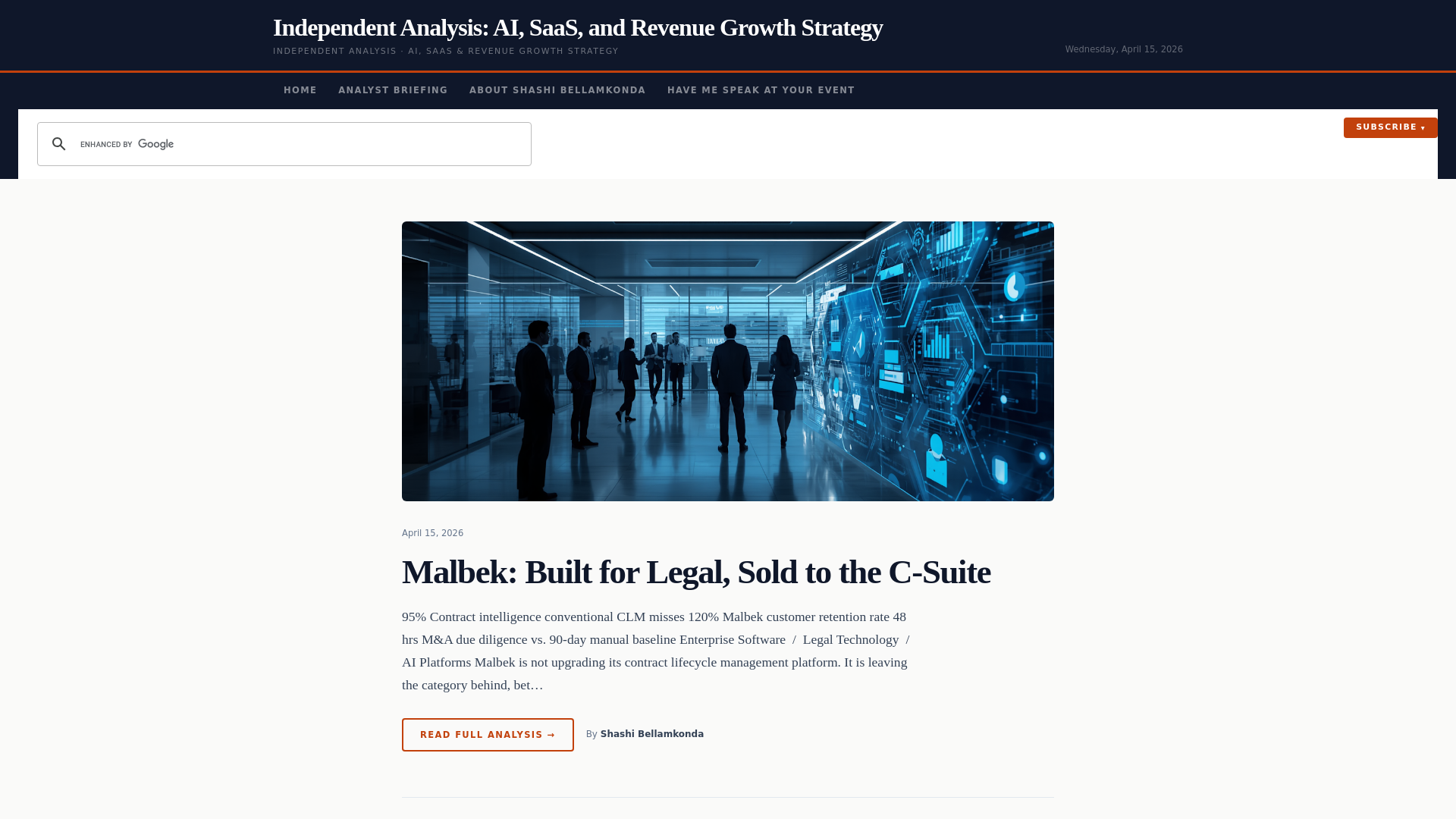 website screenshot of https://shashi.co/