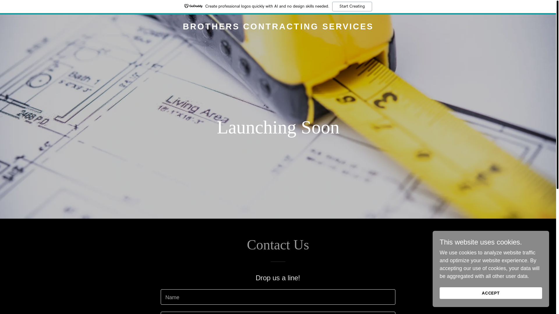 website screenshot of https://brotherscontractingservices.com/