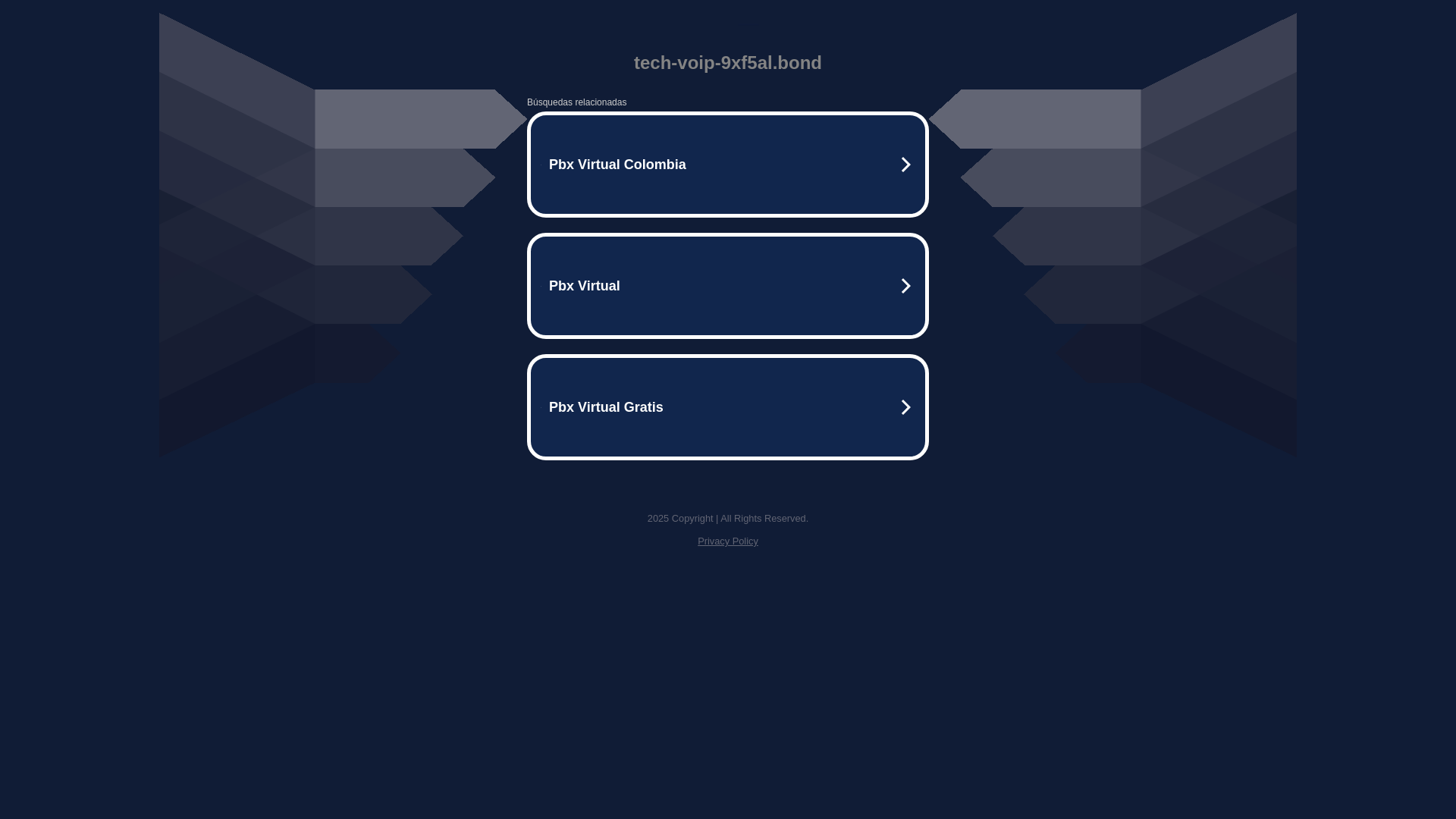 website screenshot of https://tech-voip-9xf5al.bond/